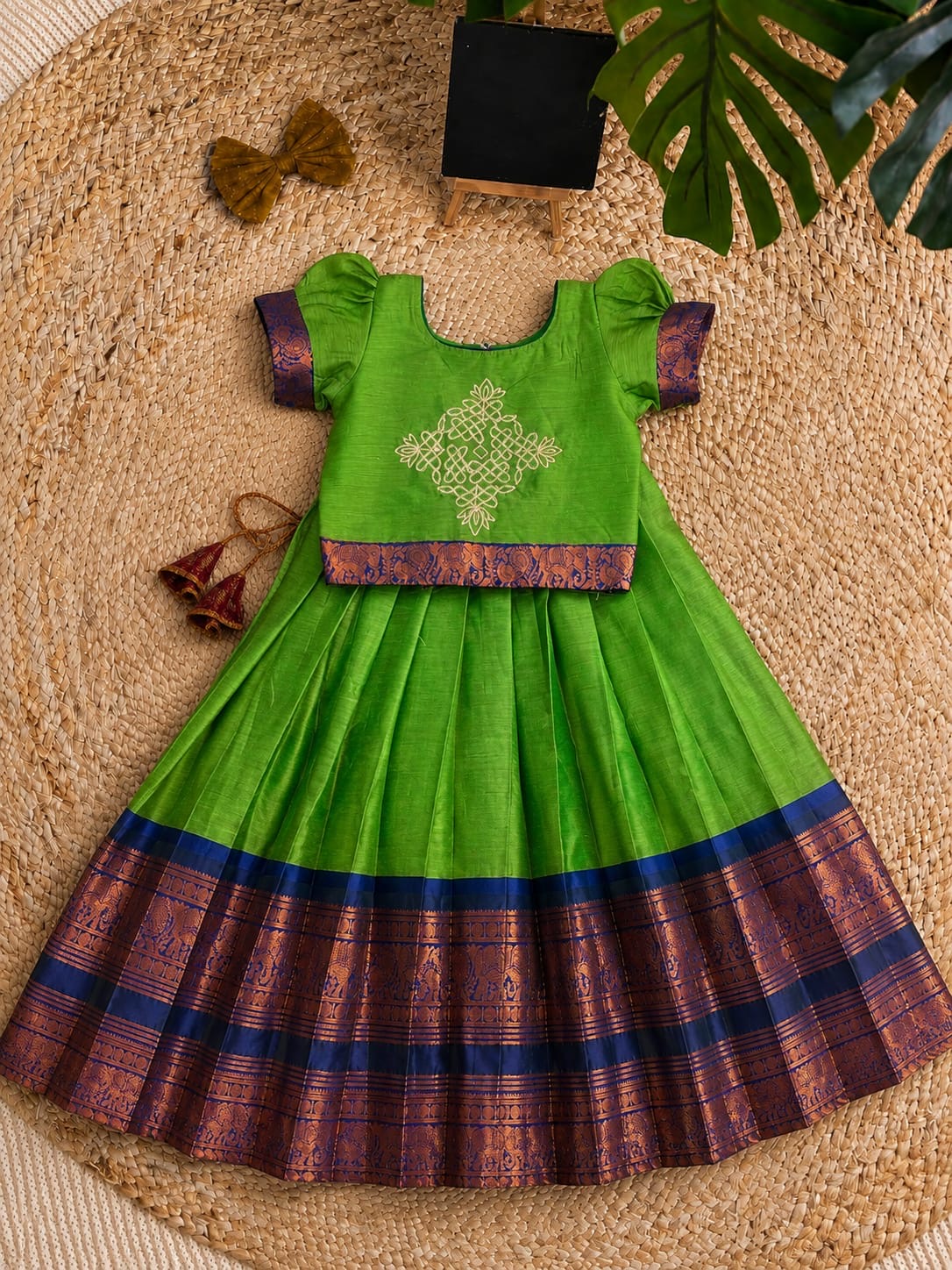 Kundanapu Bomma kids Lehenga
