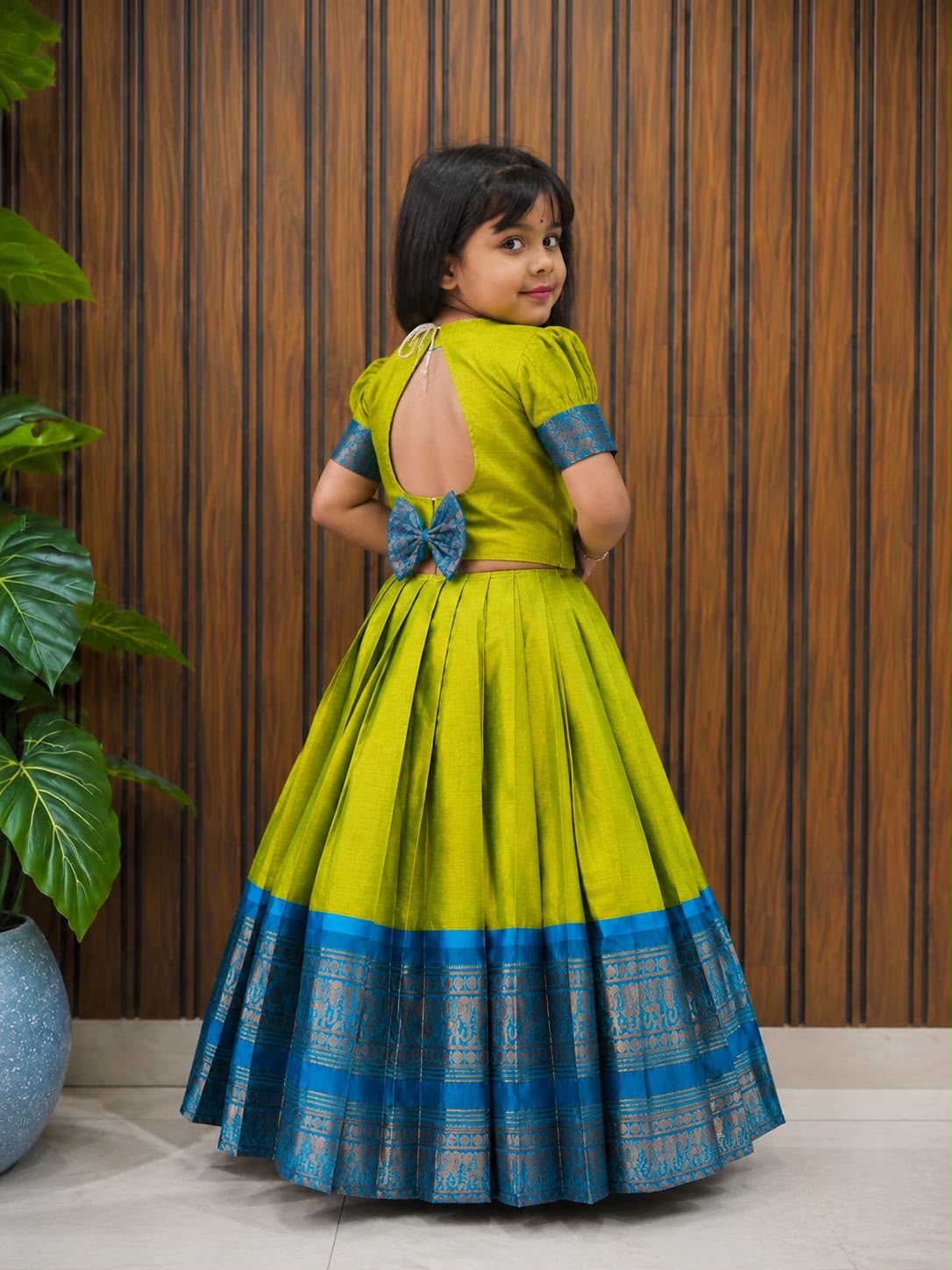 Kundanapu Bomma kids Lehenga