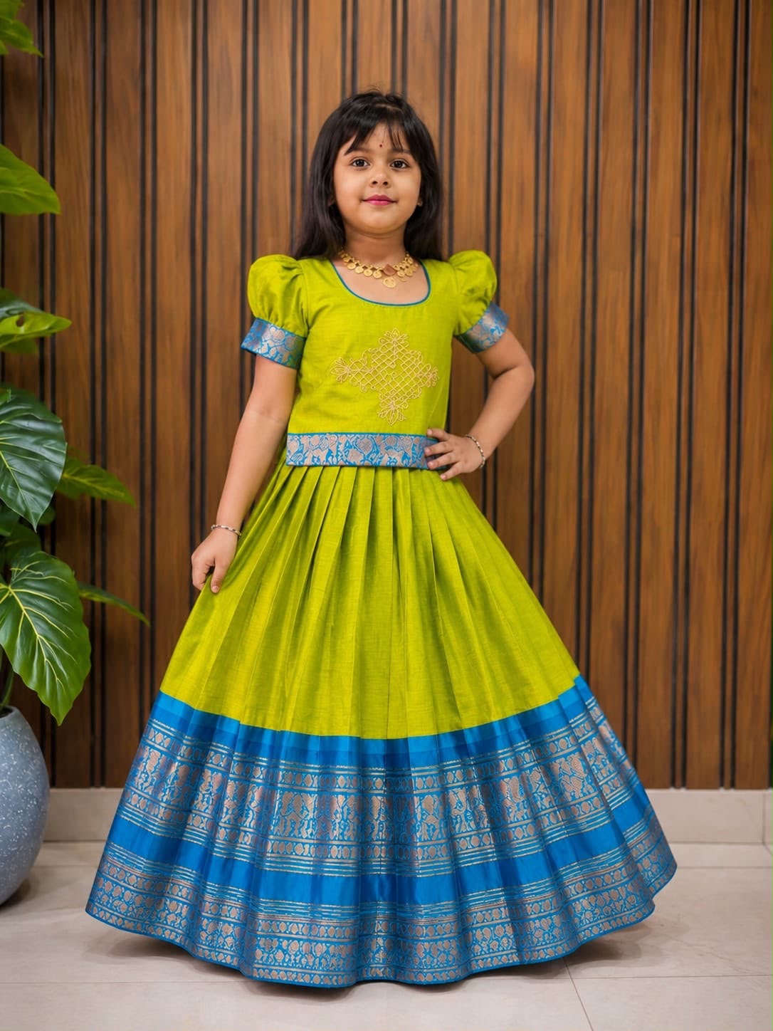 Kundanapu Bomma kids Lehenga