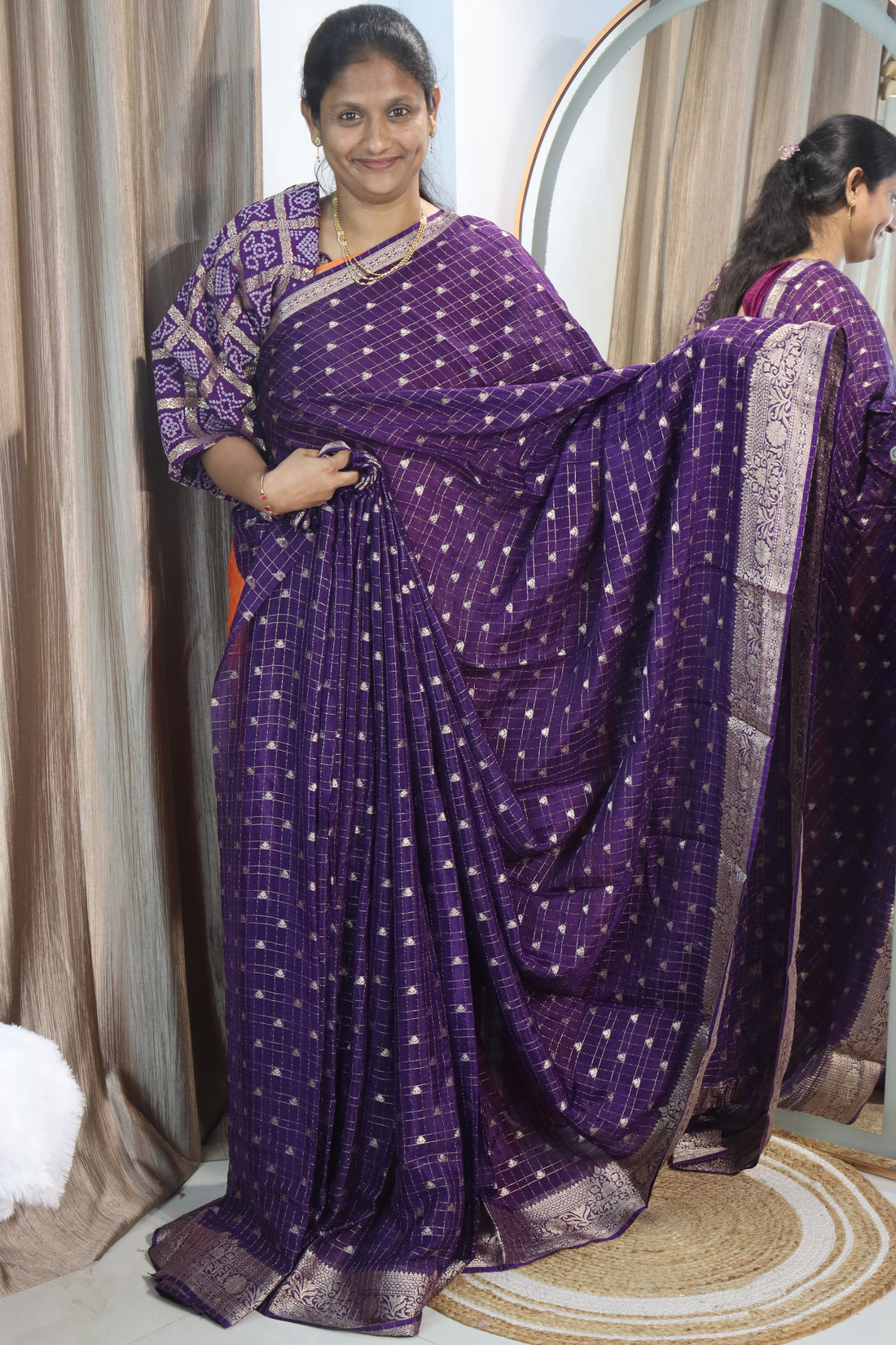 Sahitha: Chinnon Georgettes