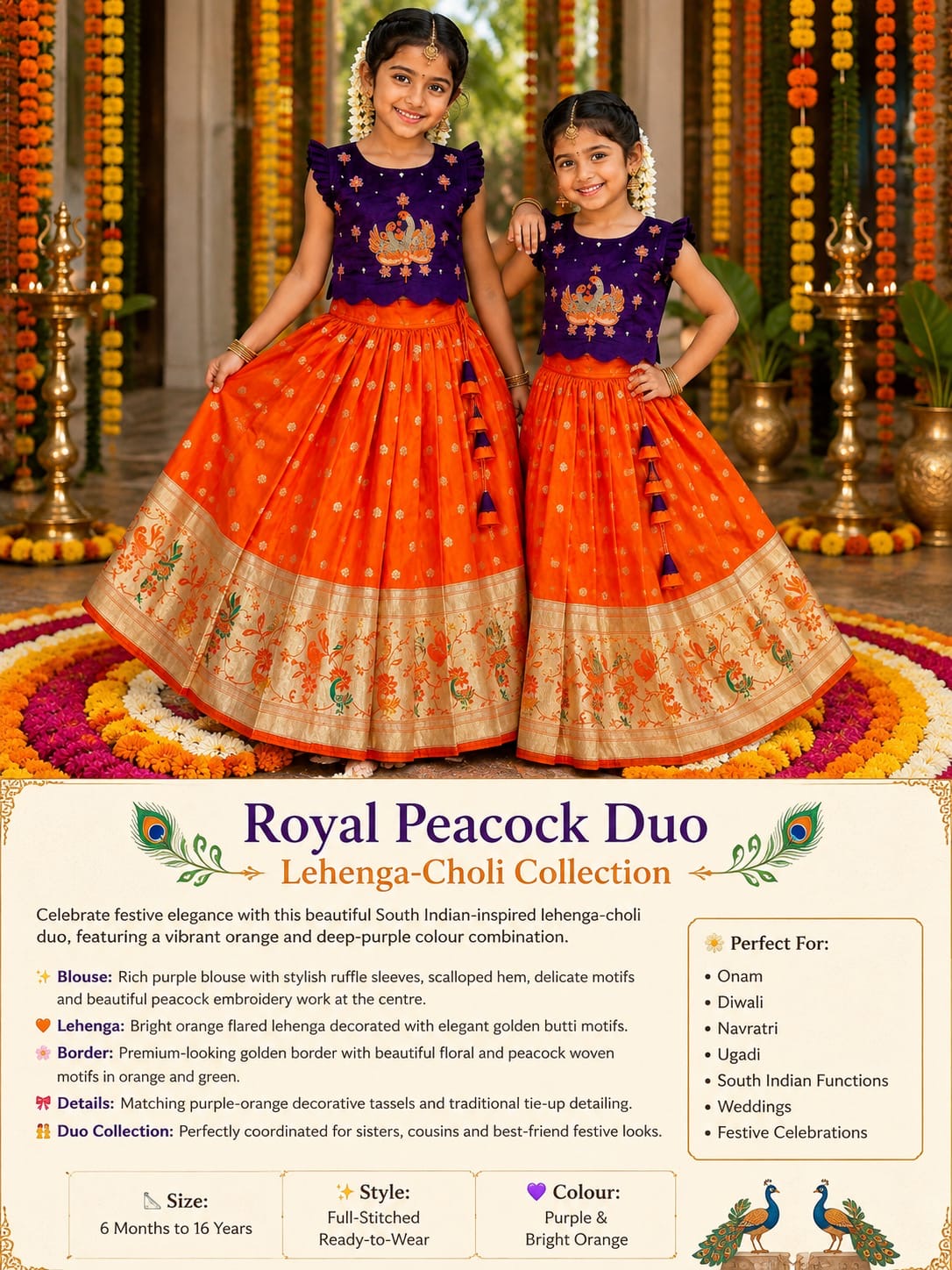 Charitha: Traditional Lehenga sets