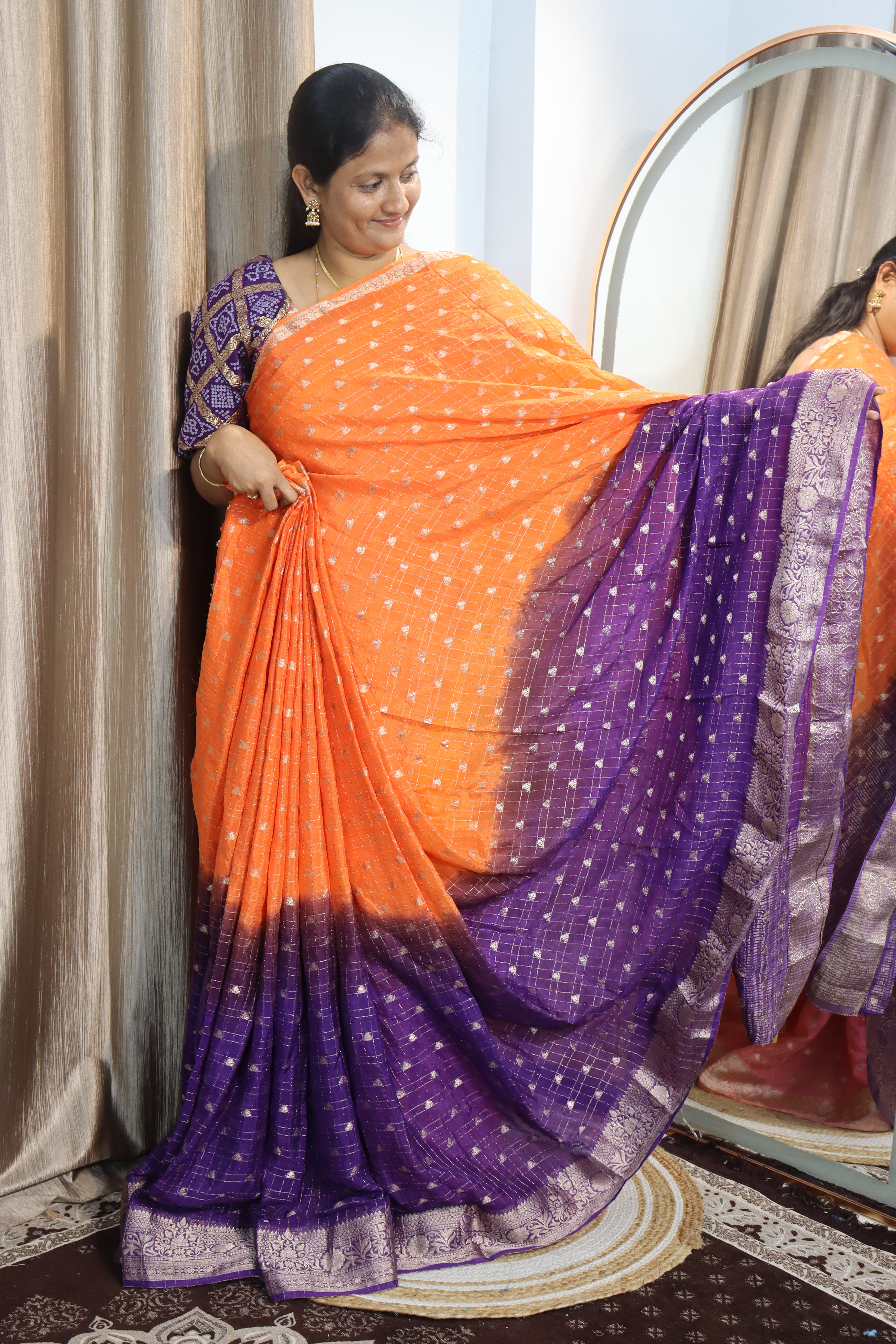 Premium Chinnon Vintage sarees