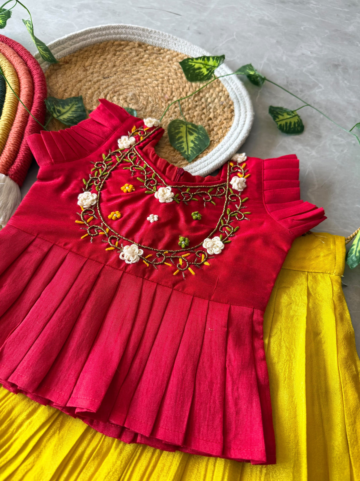 Ohani : Kids Lehenga Handworked