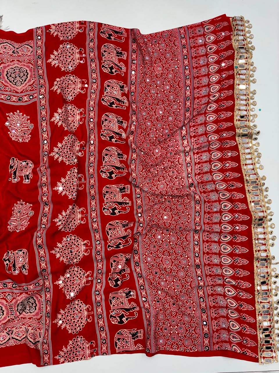 Anjana: Ajrak sarees