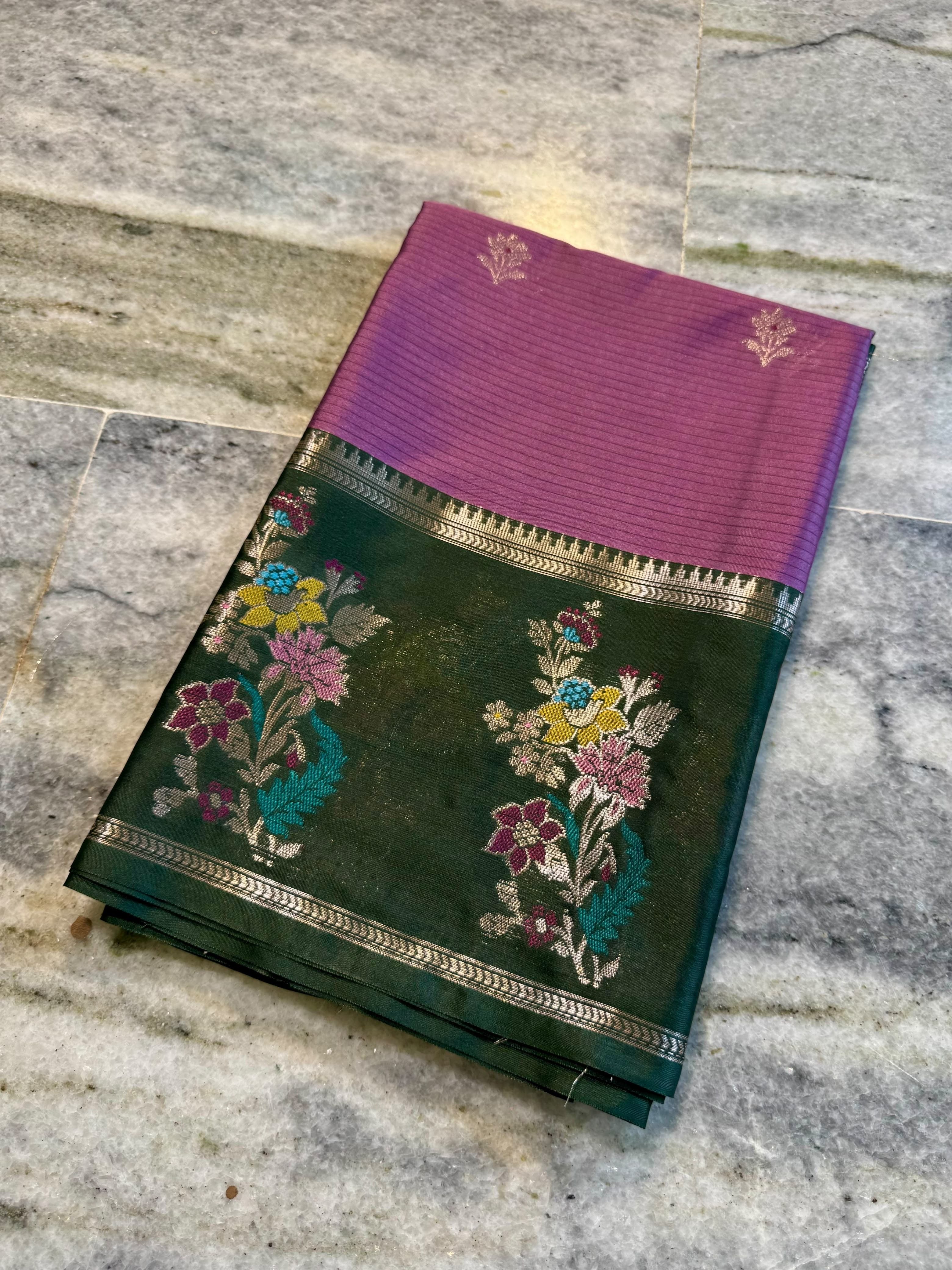 Banarasi chiniya silk saree ❤️