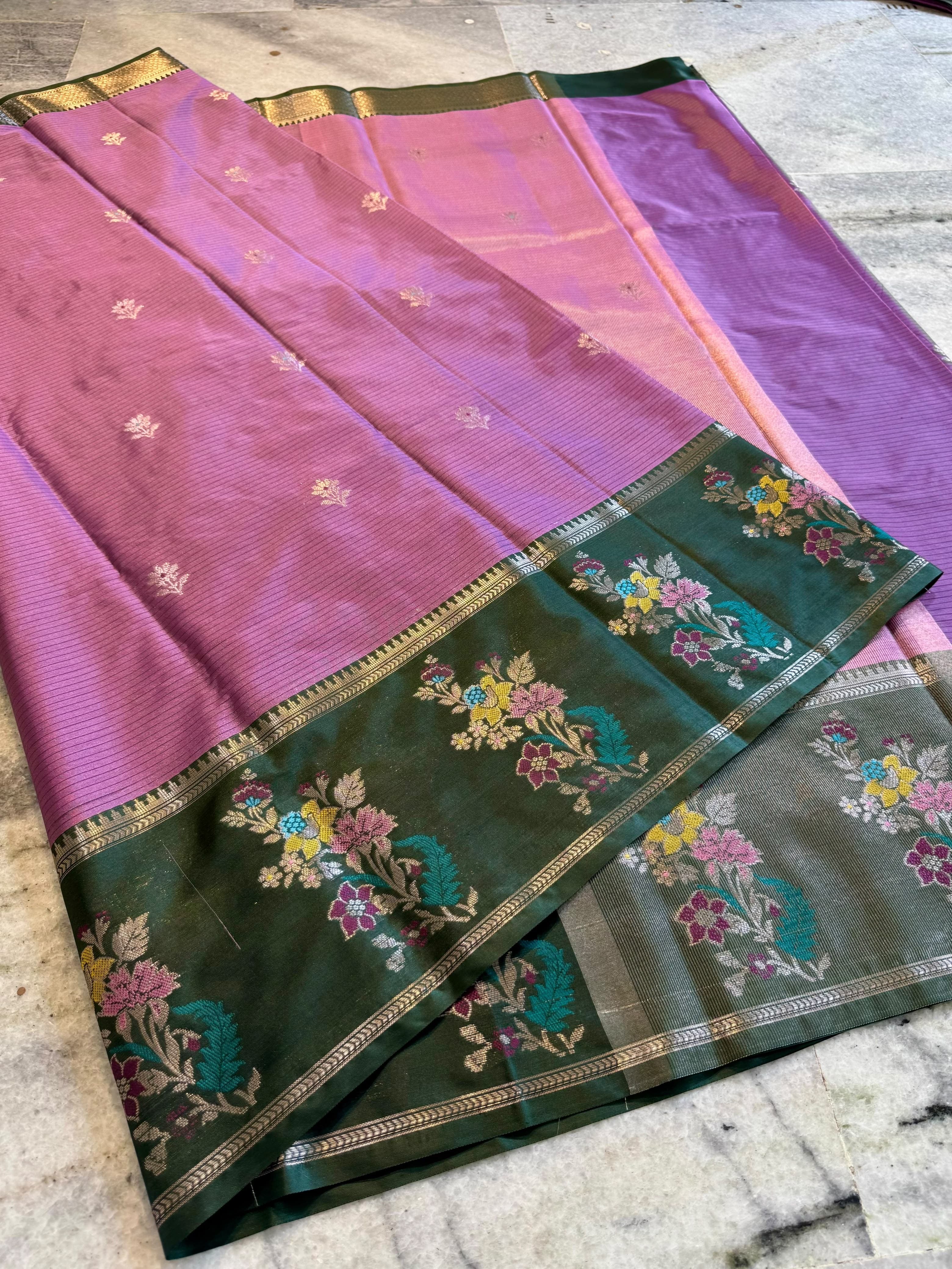 Banarasi chiniya silk saree ❤️