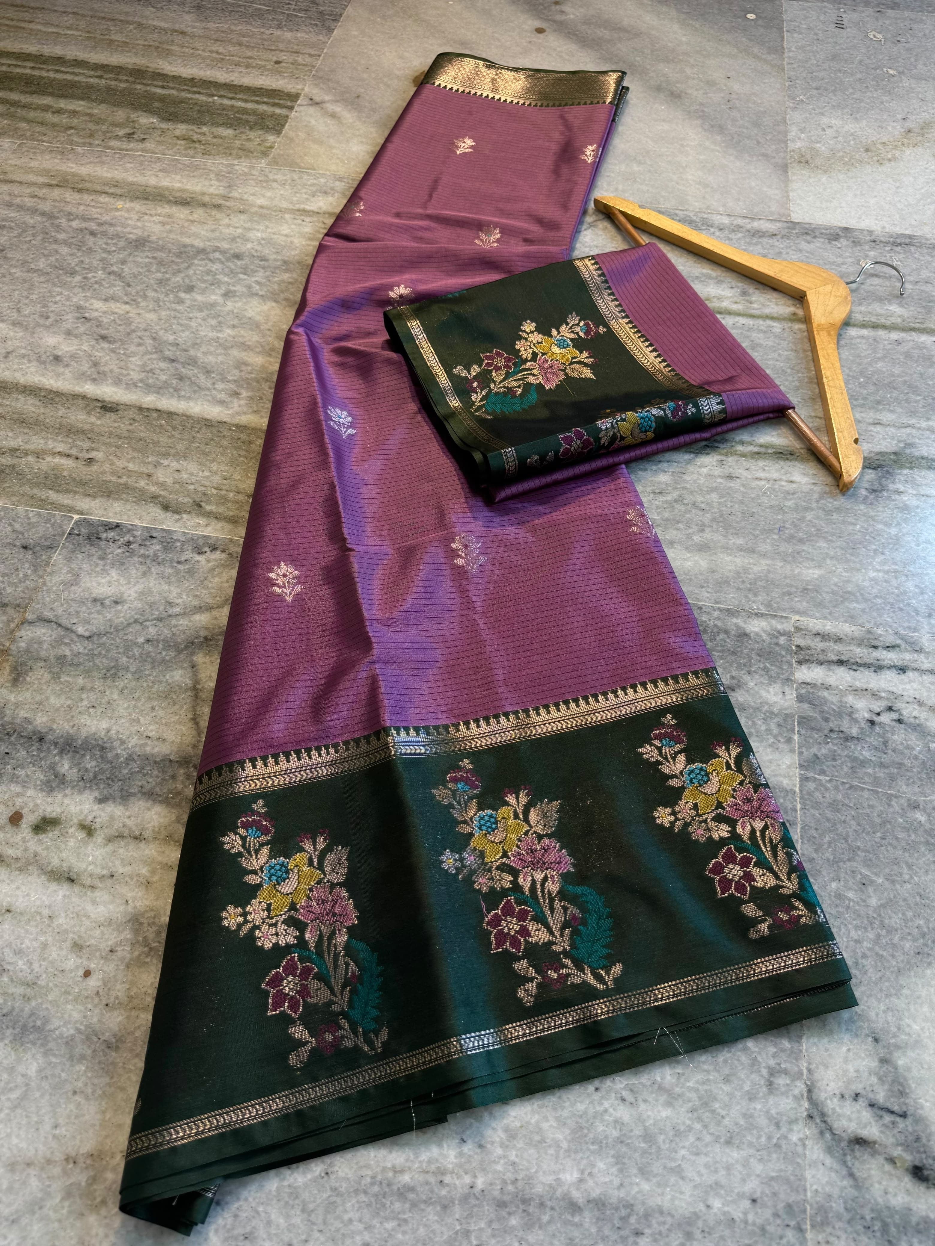 Banarasi chiniya silk saree ❤️