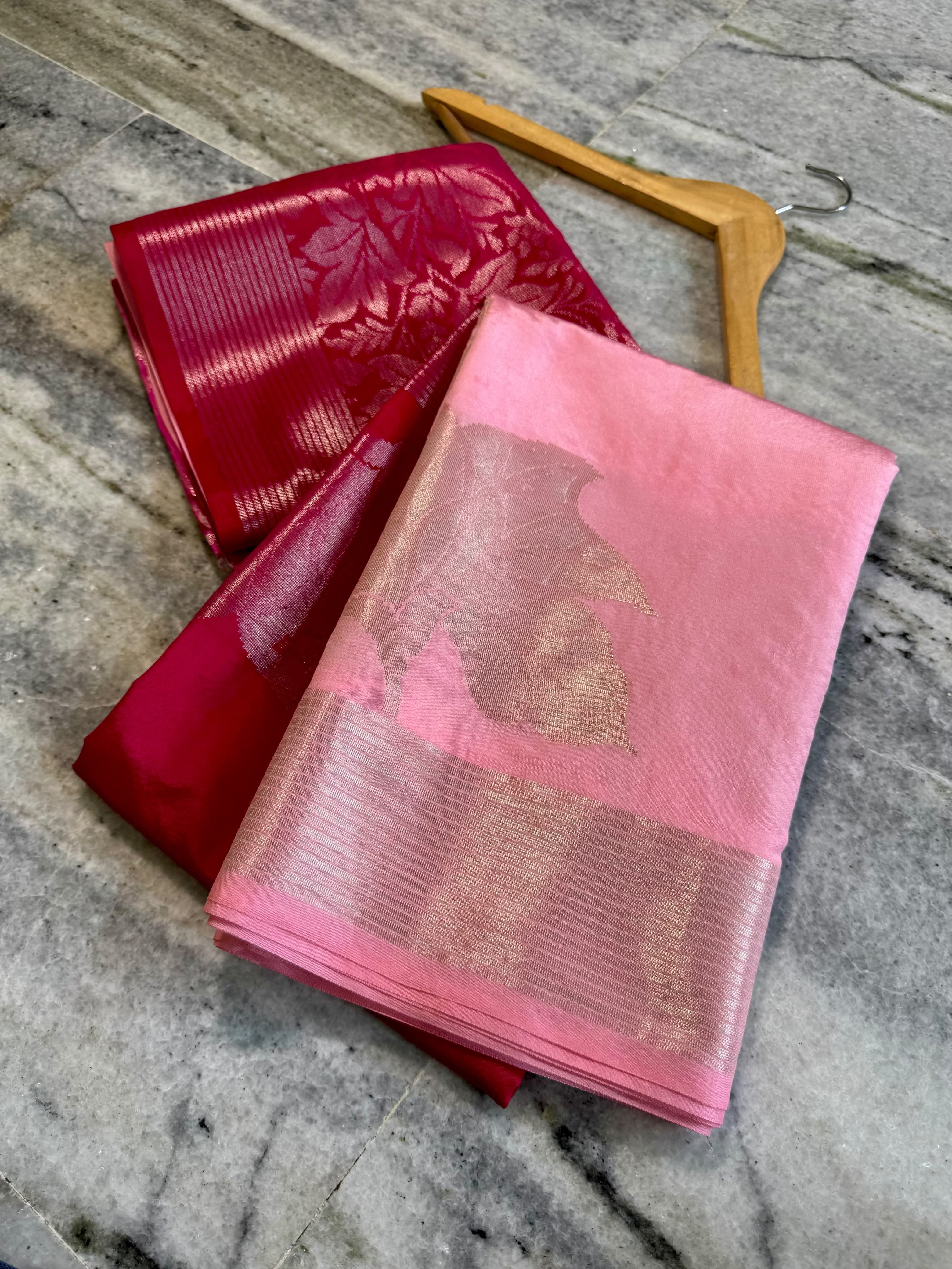 Banarasi : semi silk saree ❤️