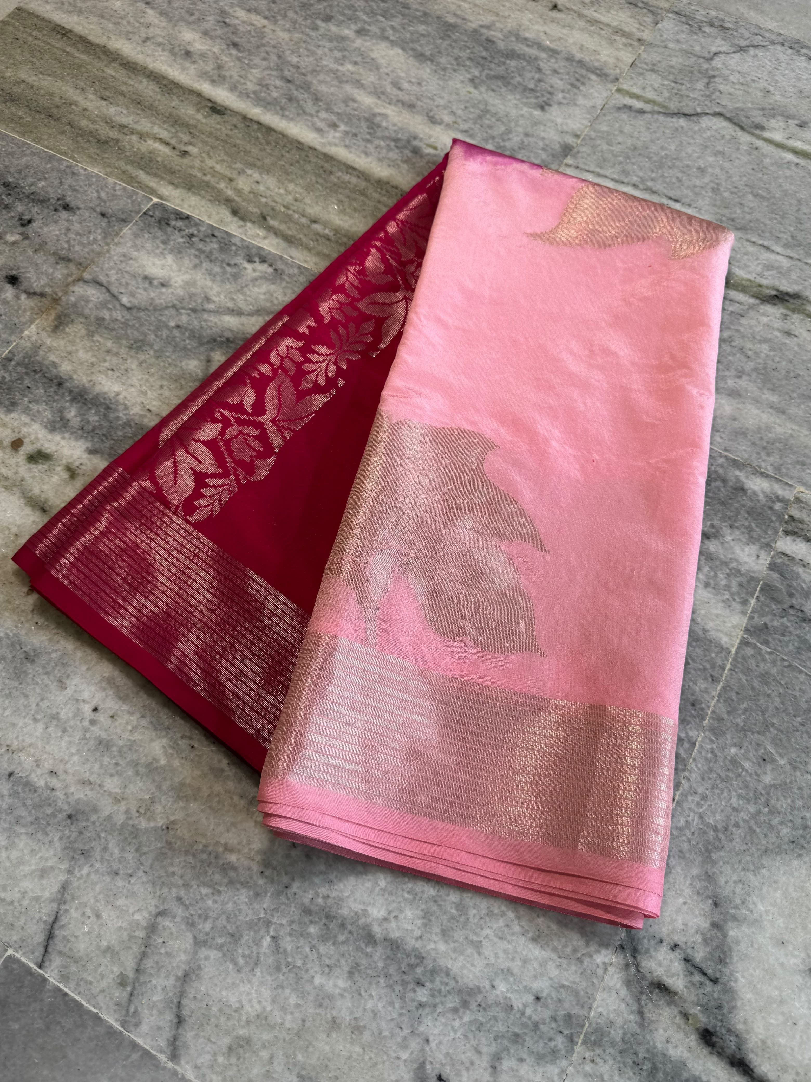 Banarasi : semi silk saree ❤️