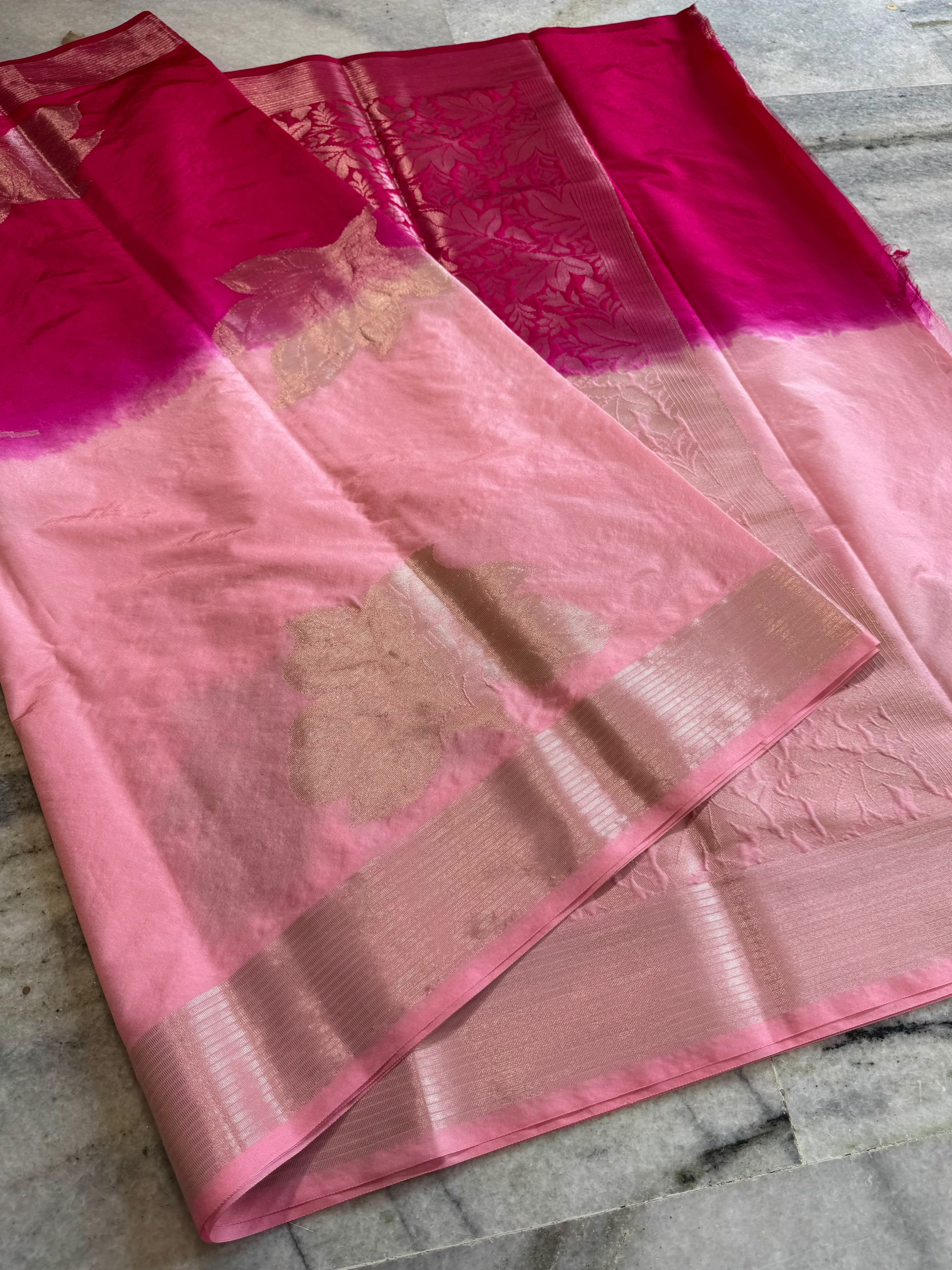 Banarasi : semi silk saree ❤️