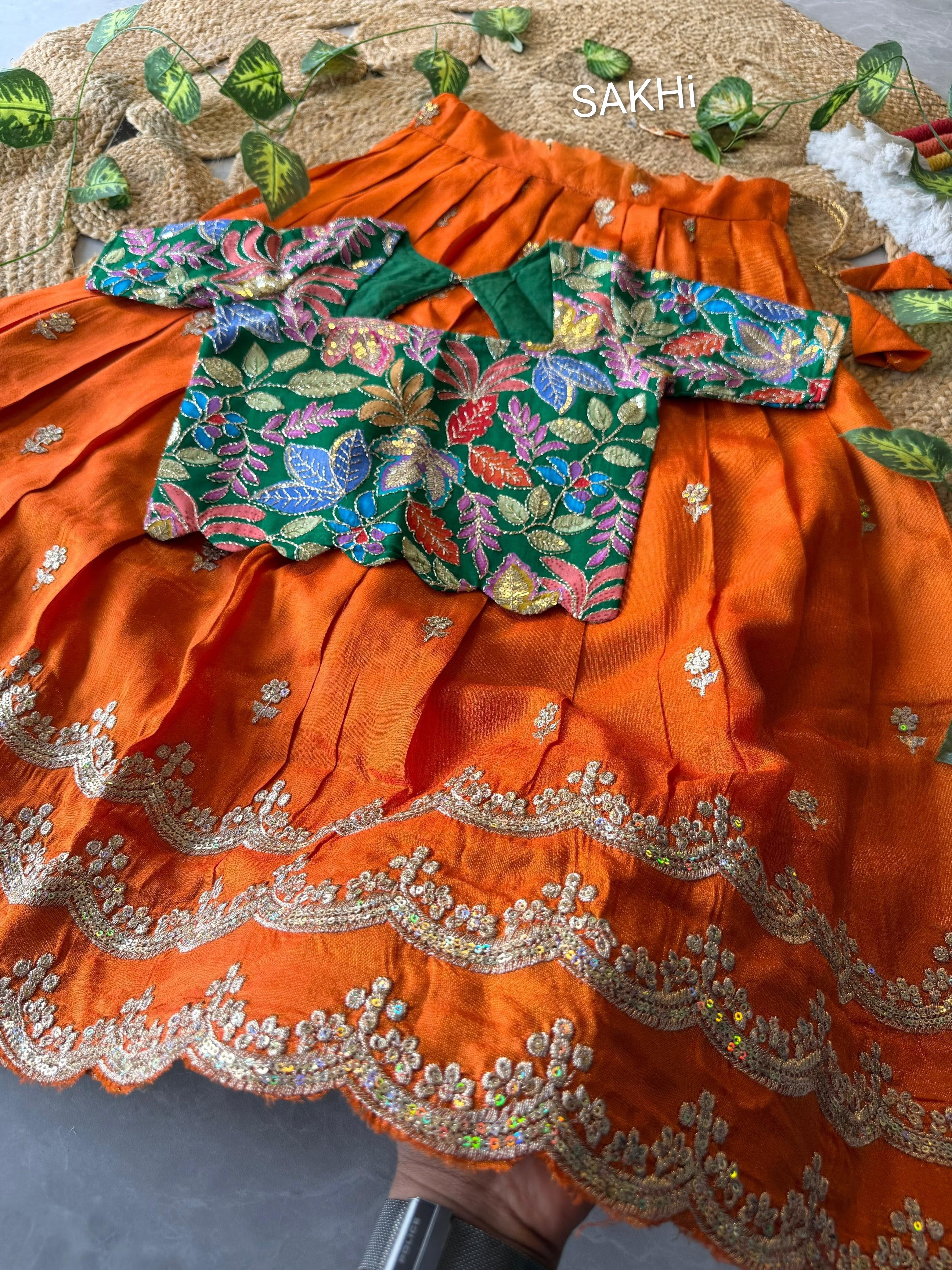 Vayyari Bhama : Kids Lehenga 💕