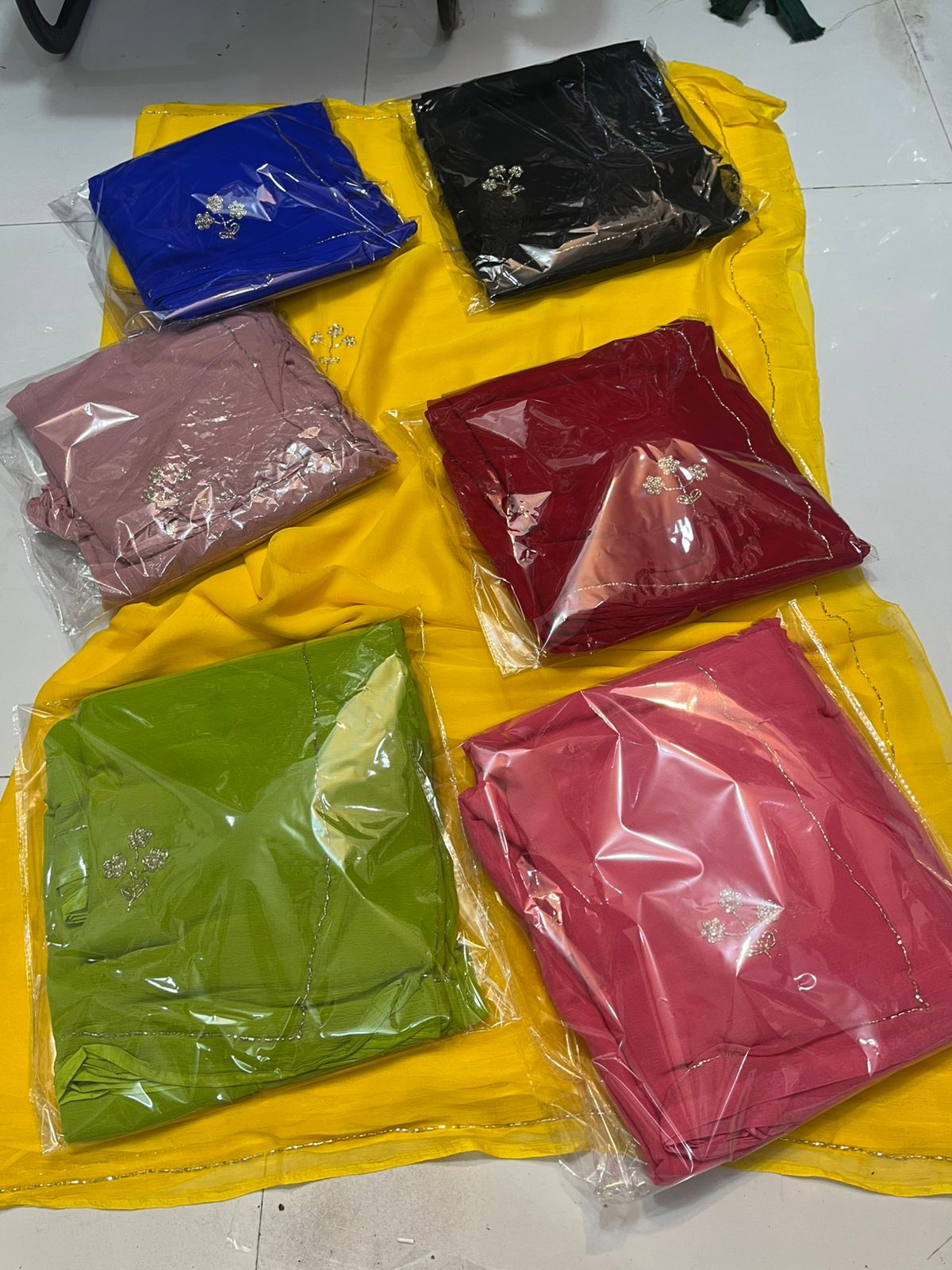 Saavariya : chiffon sarees