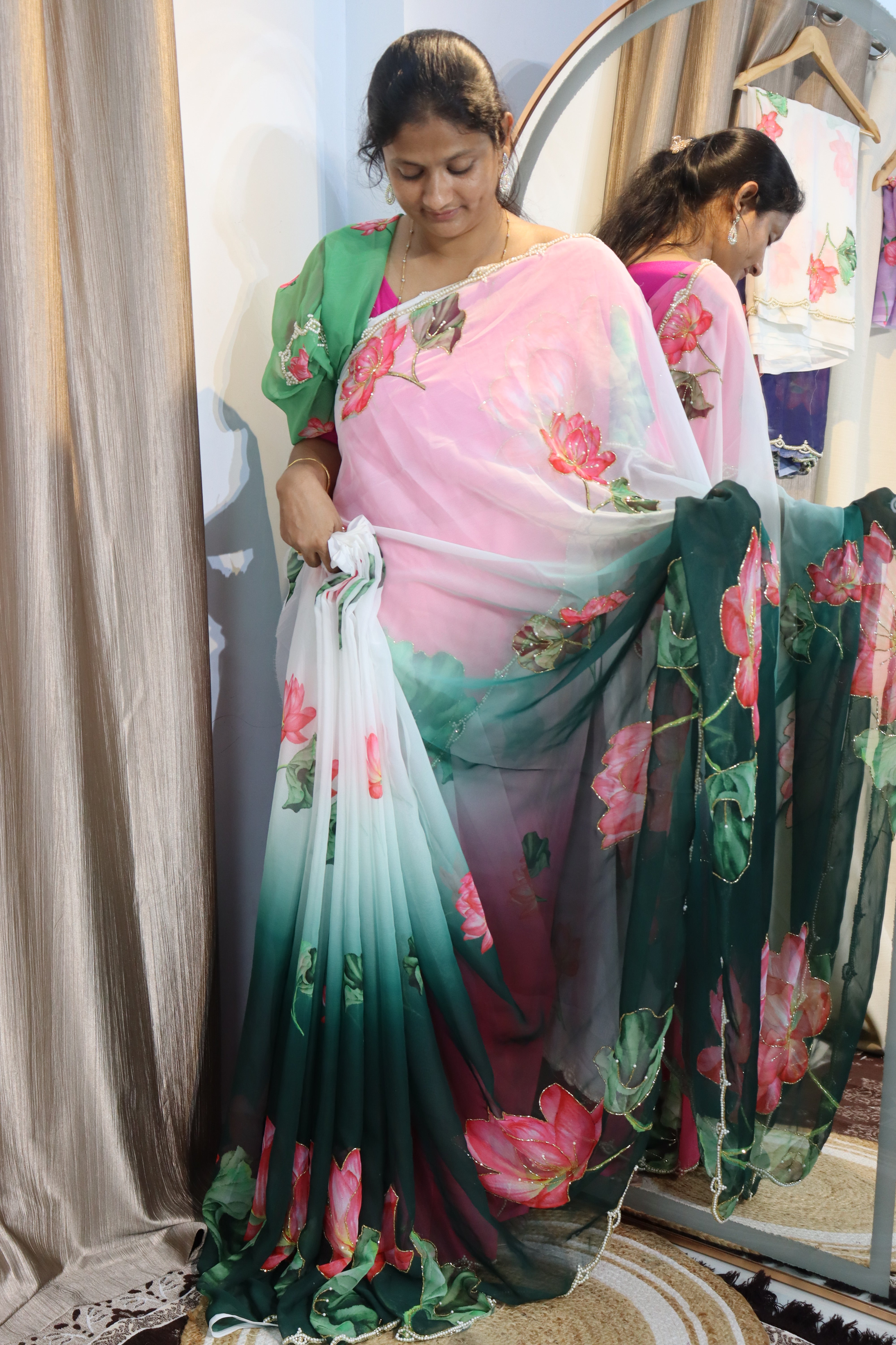 Niha - Floral Sarees ❤️