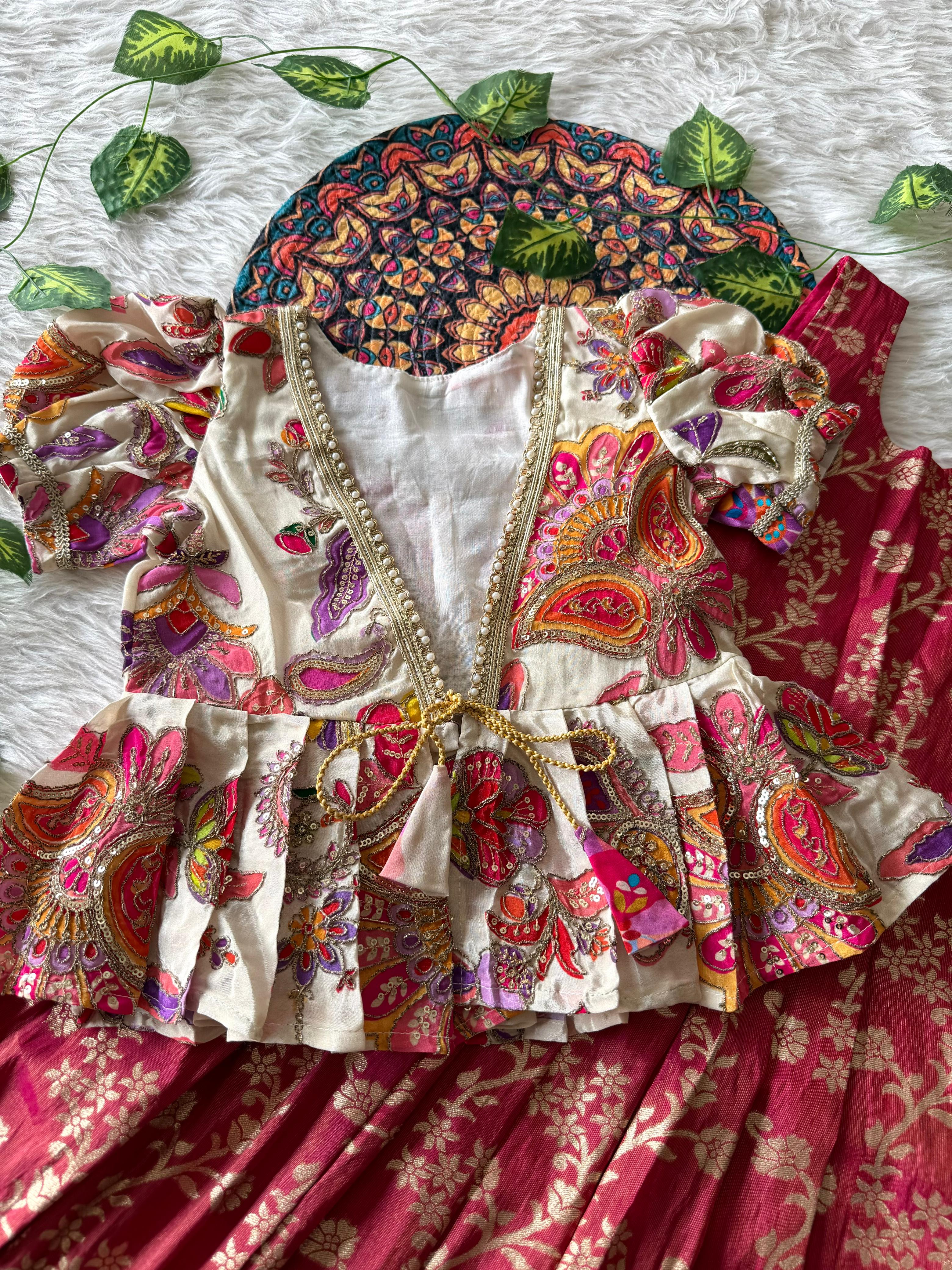 Princess frock in Traditional Design
