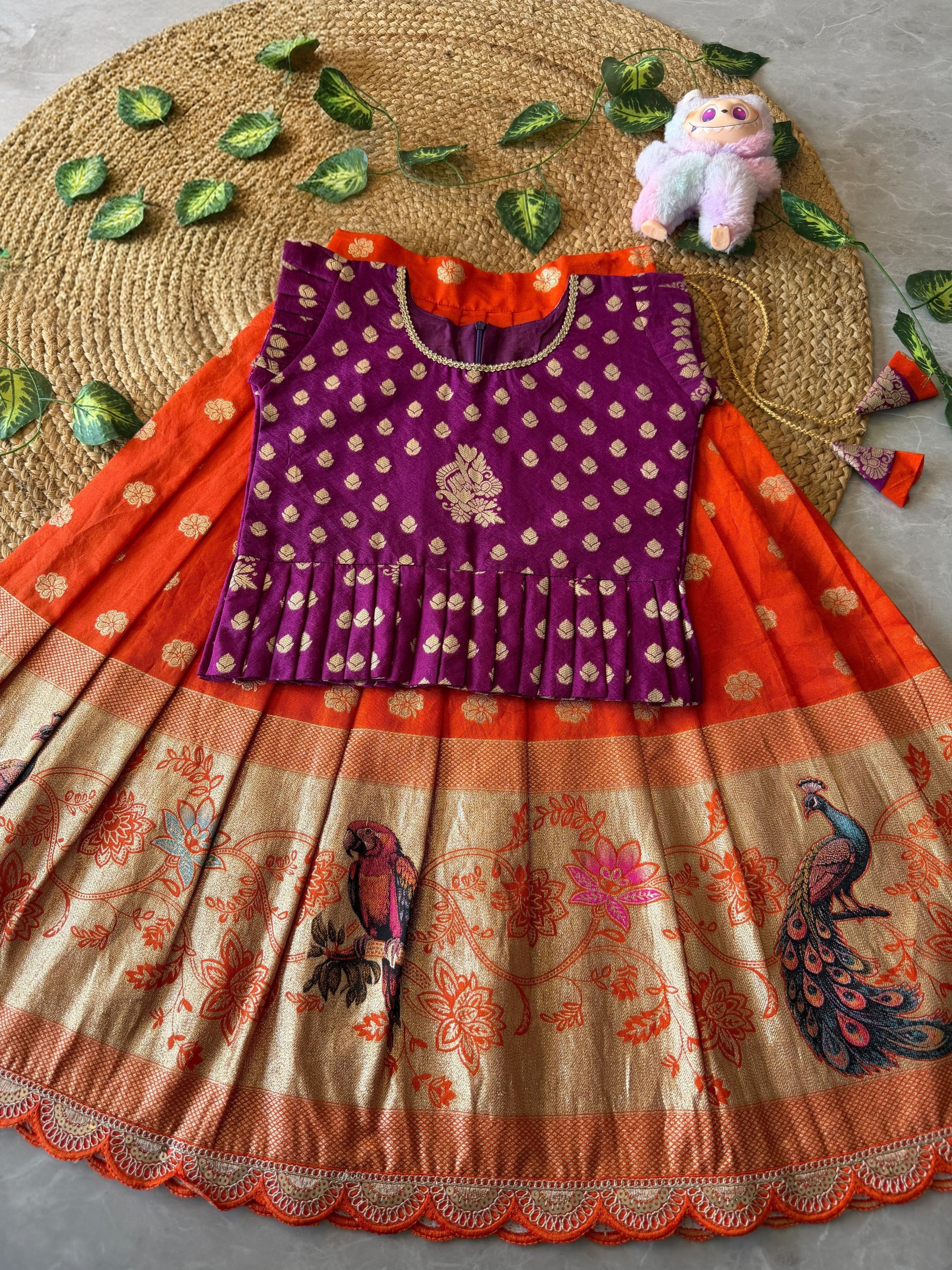Ethnic kids lehengas