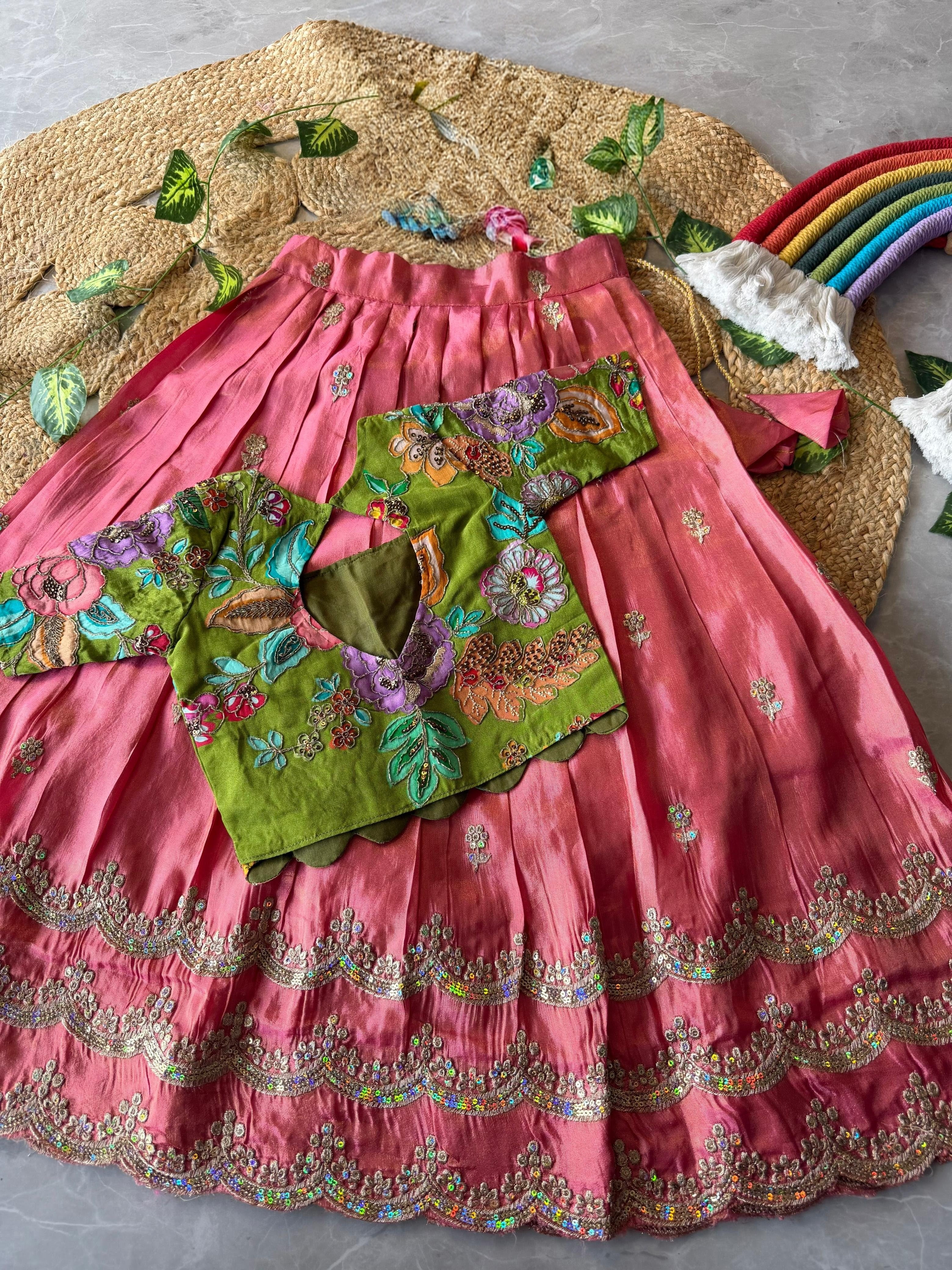 Vayyari Bhama : Kids Lehenga 💕