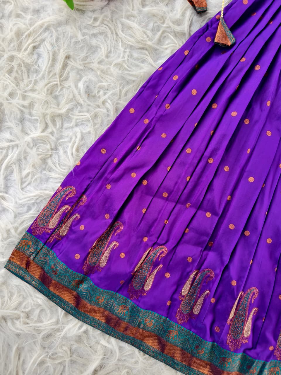Tulasi : Kids Semi Pattu Lehenga 💕