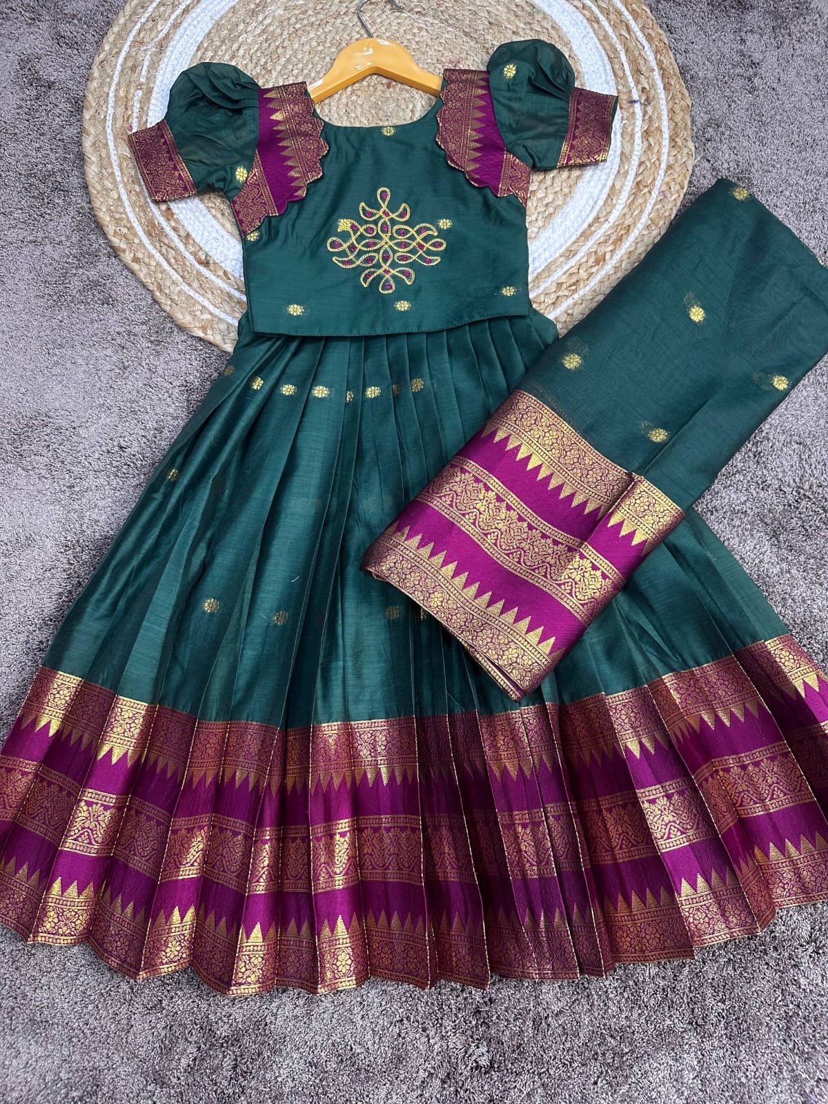Komali half saree