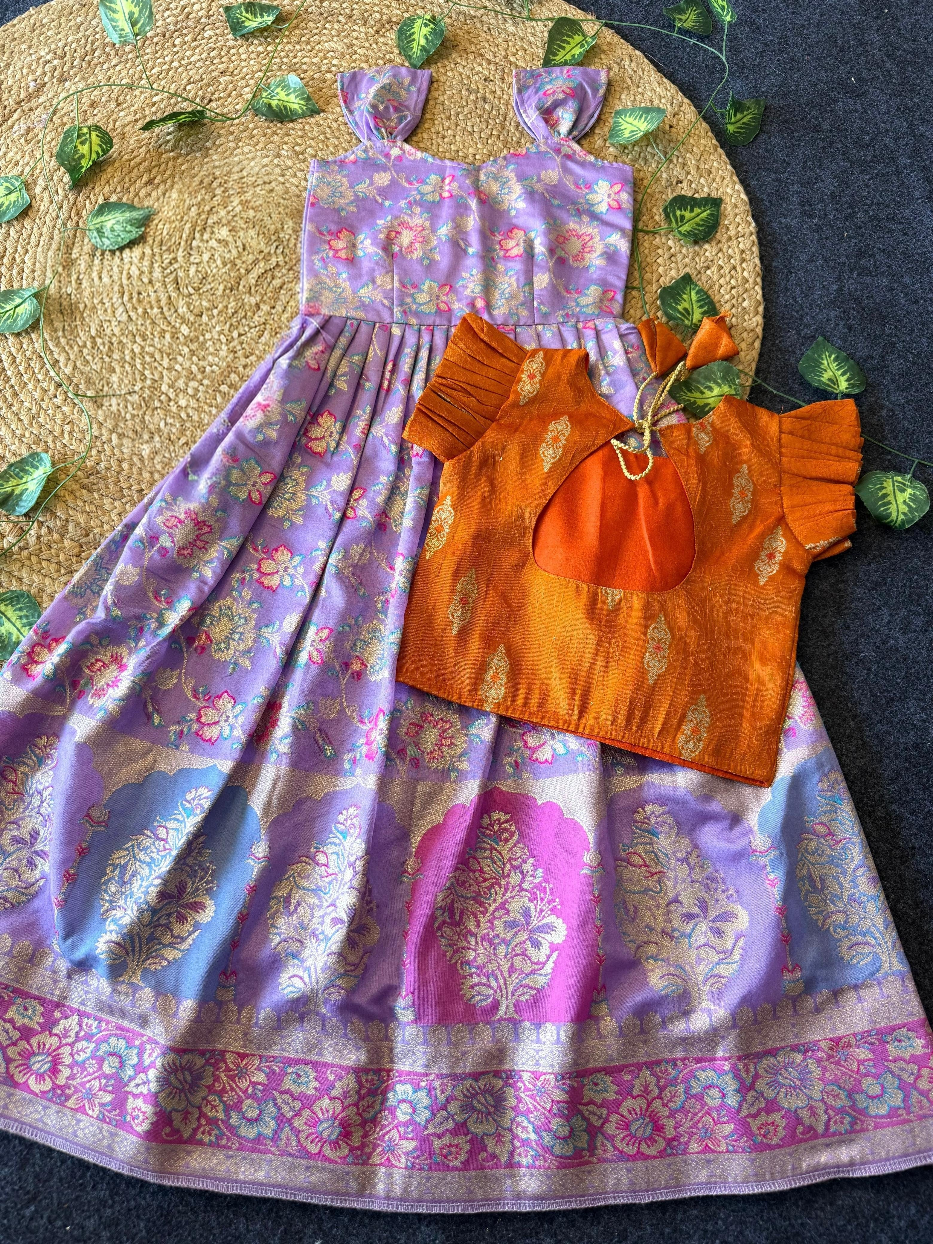 Samya : Kids 2 in one frock