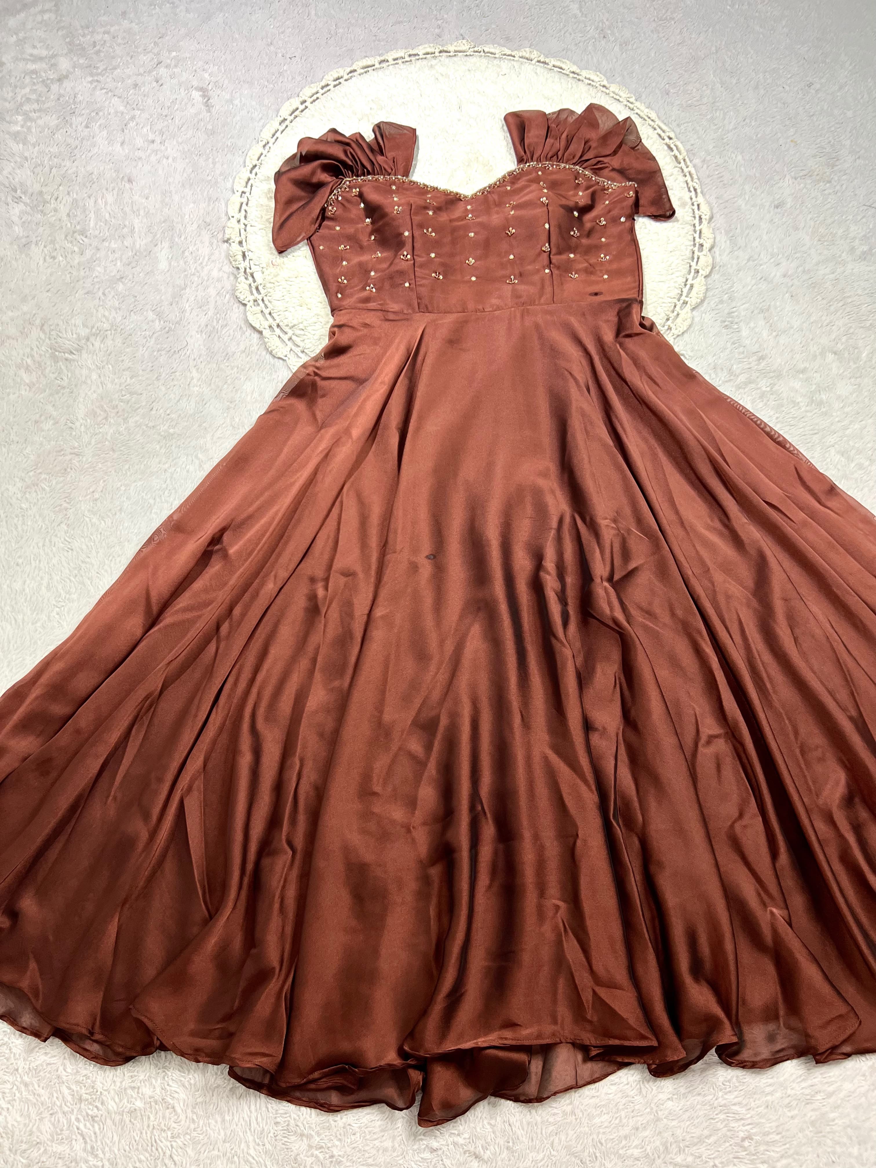 Lianna : Designer Rangoli frocks