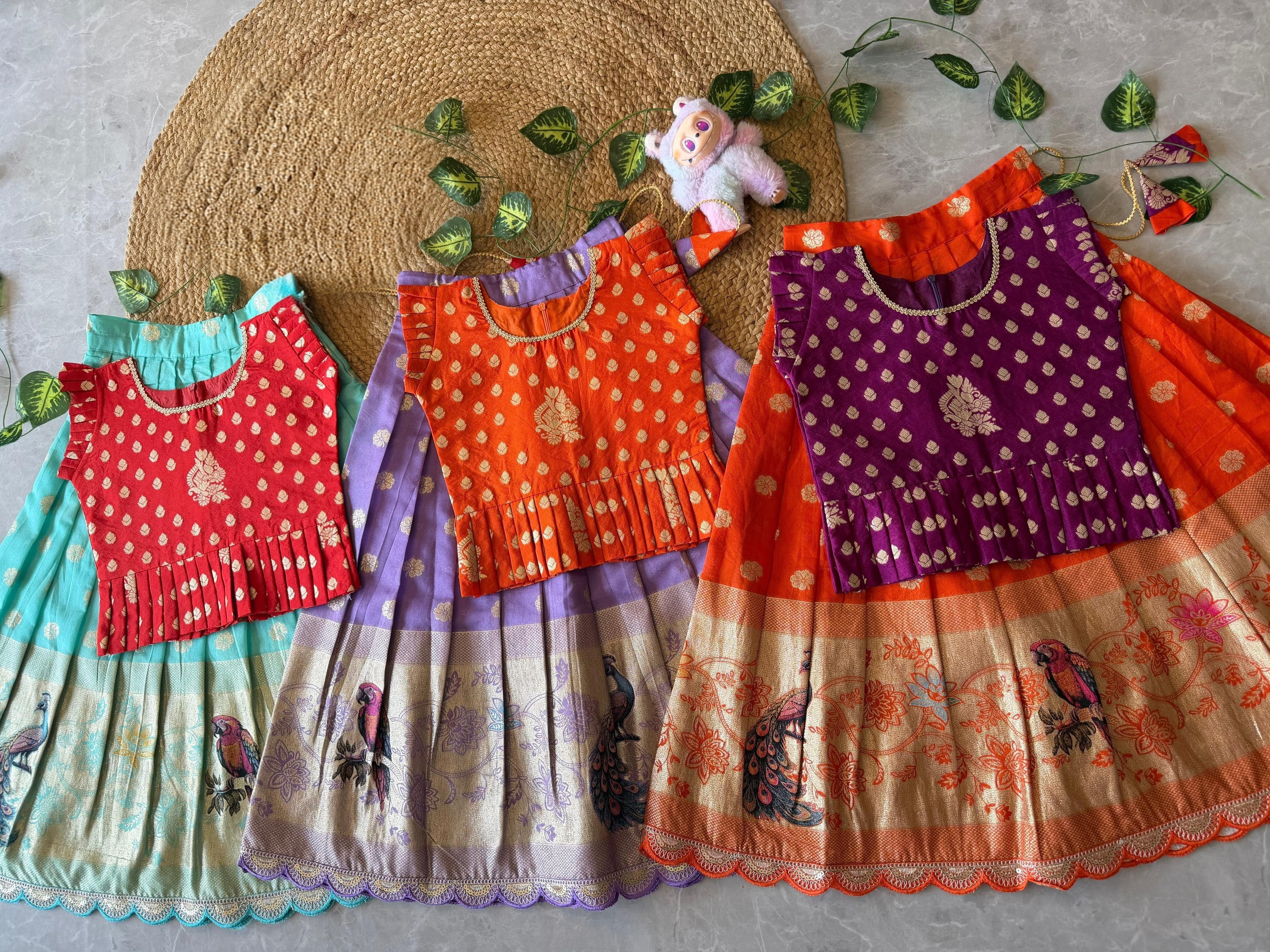 Ethnic kids lehengas