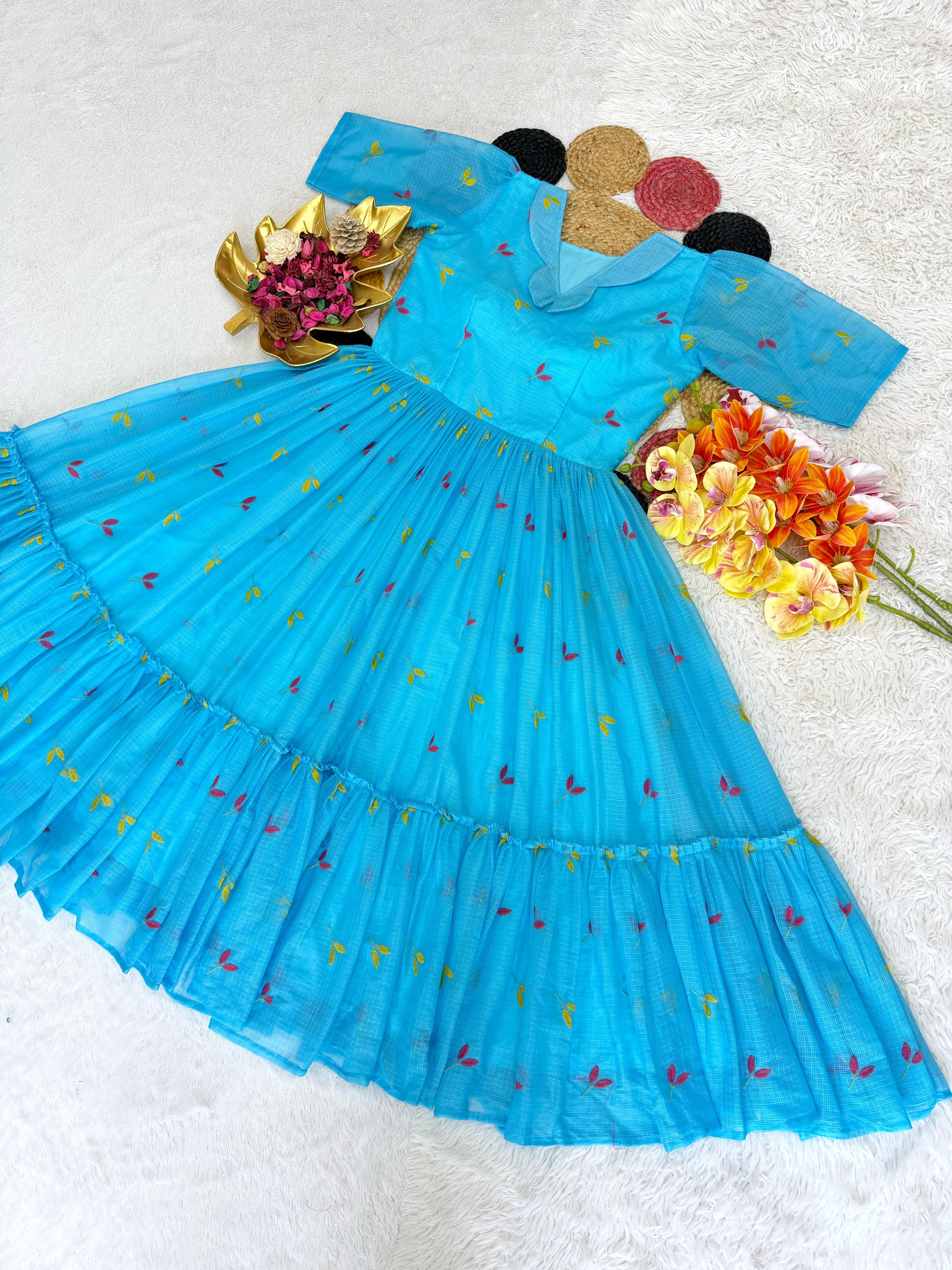 Roohi: Kota checks Frocks 💕
