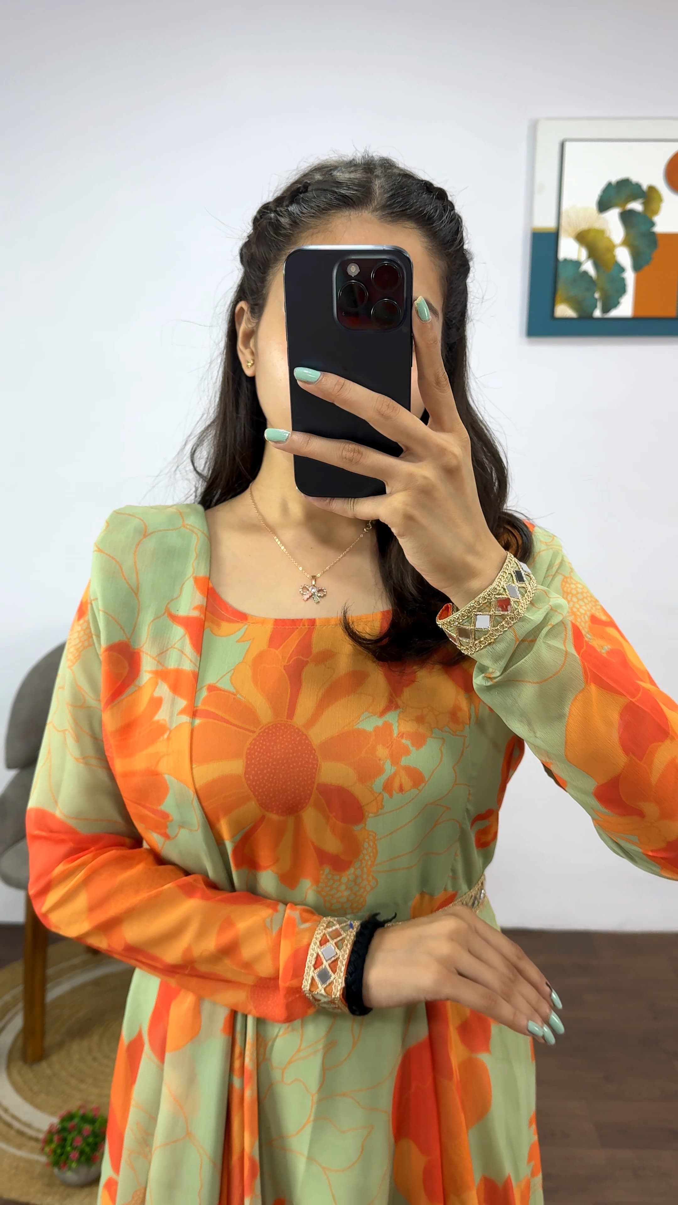 Sofy : Saree gown Frocks