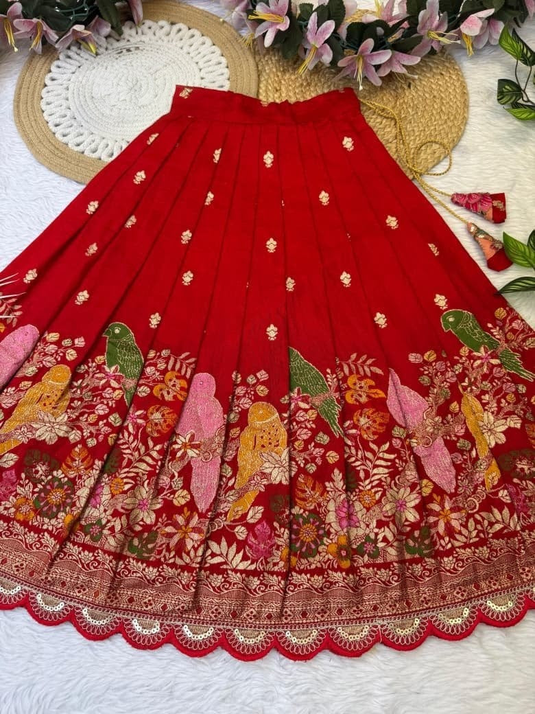 Chilakamma : Kids Lehengas