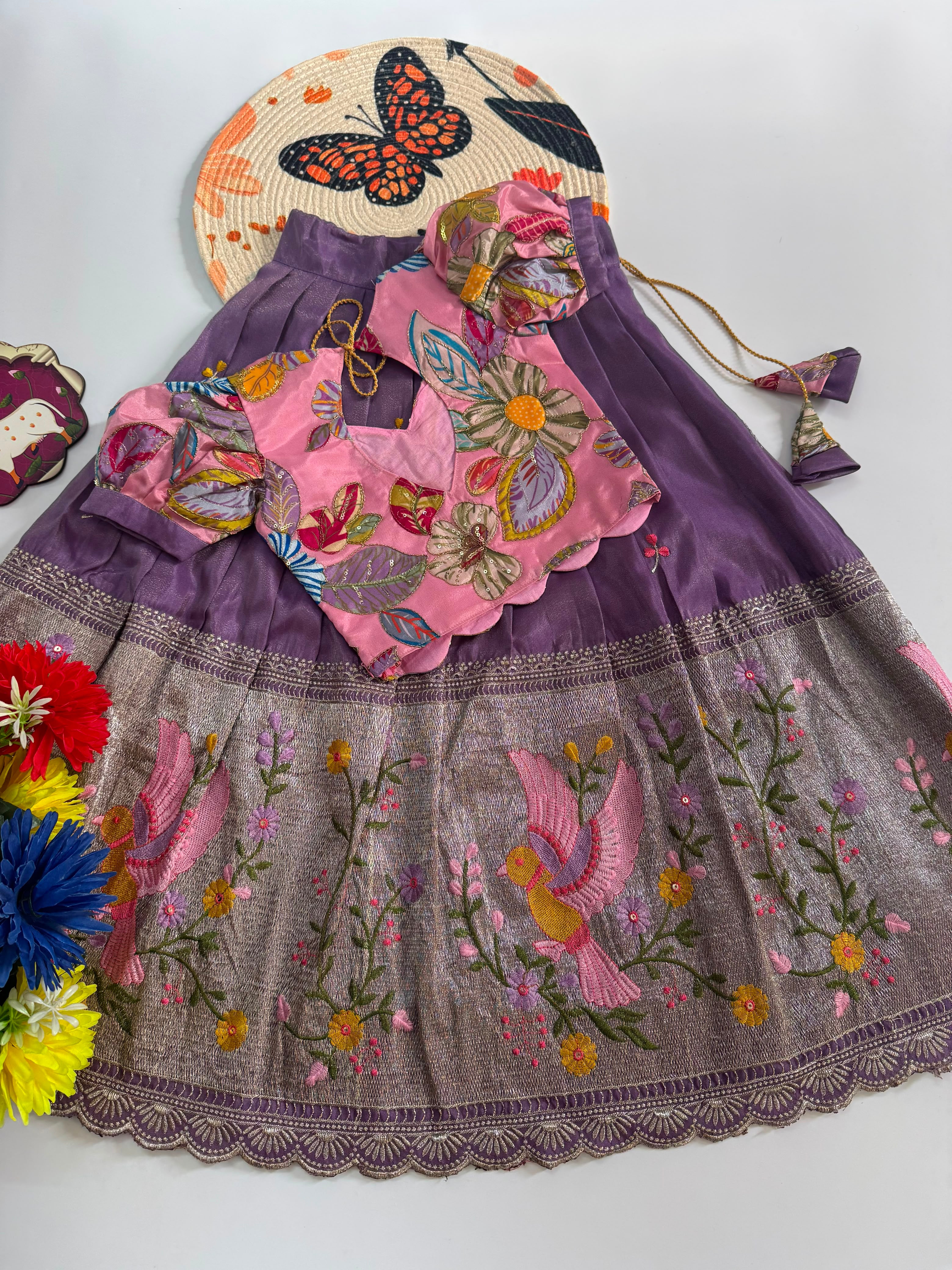 Janani : Premium Kids Lehenga