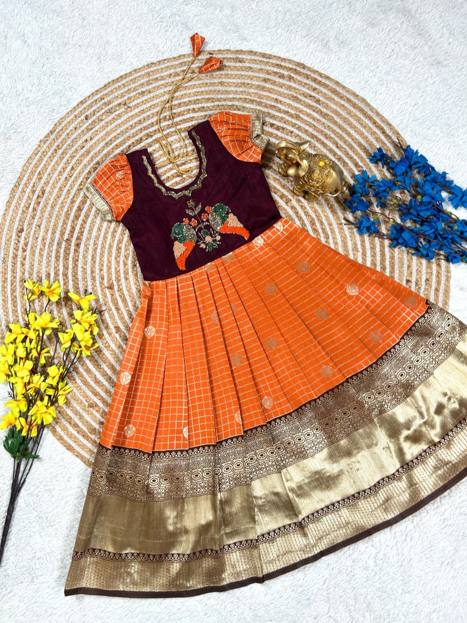Nidhi : Traditional frocks
