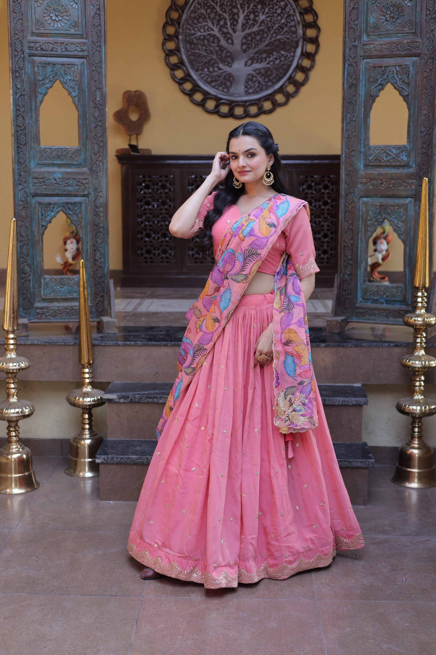 Avanthika: Half Sarees