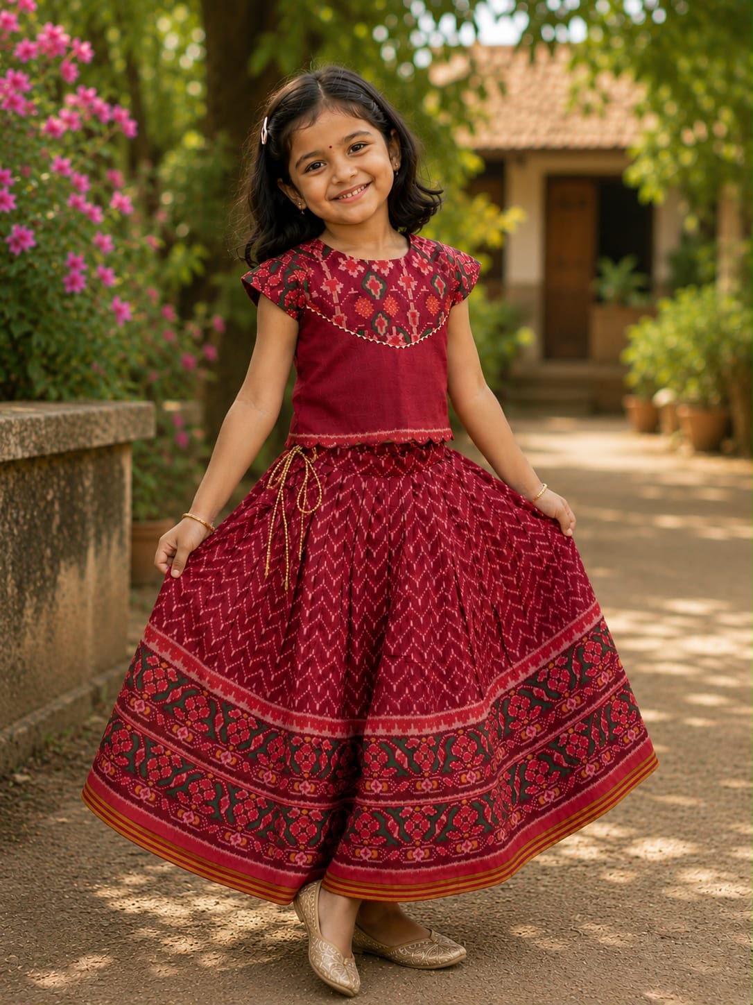 Patola Kids lehengas 💕