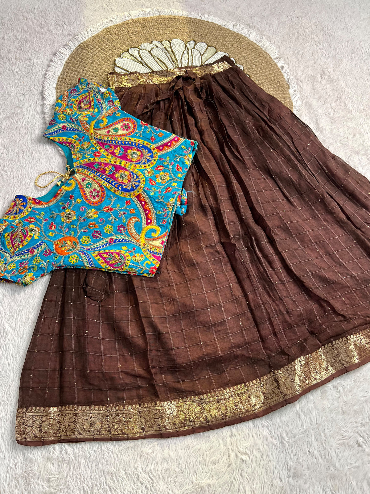 Sarani : Vintage kids Lehengas