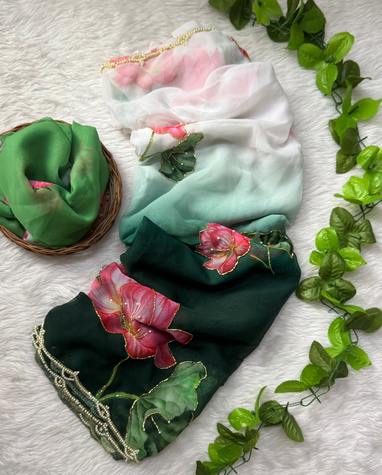 Niha - Floral Sarees ❤️