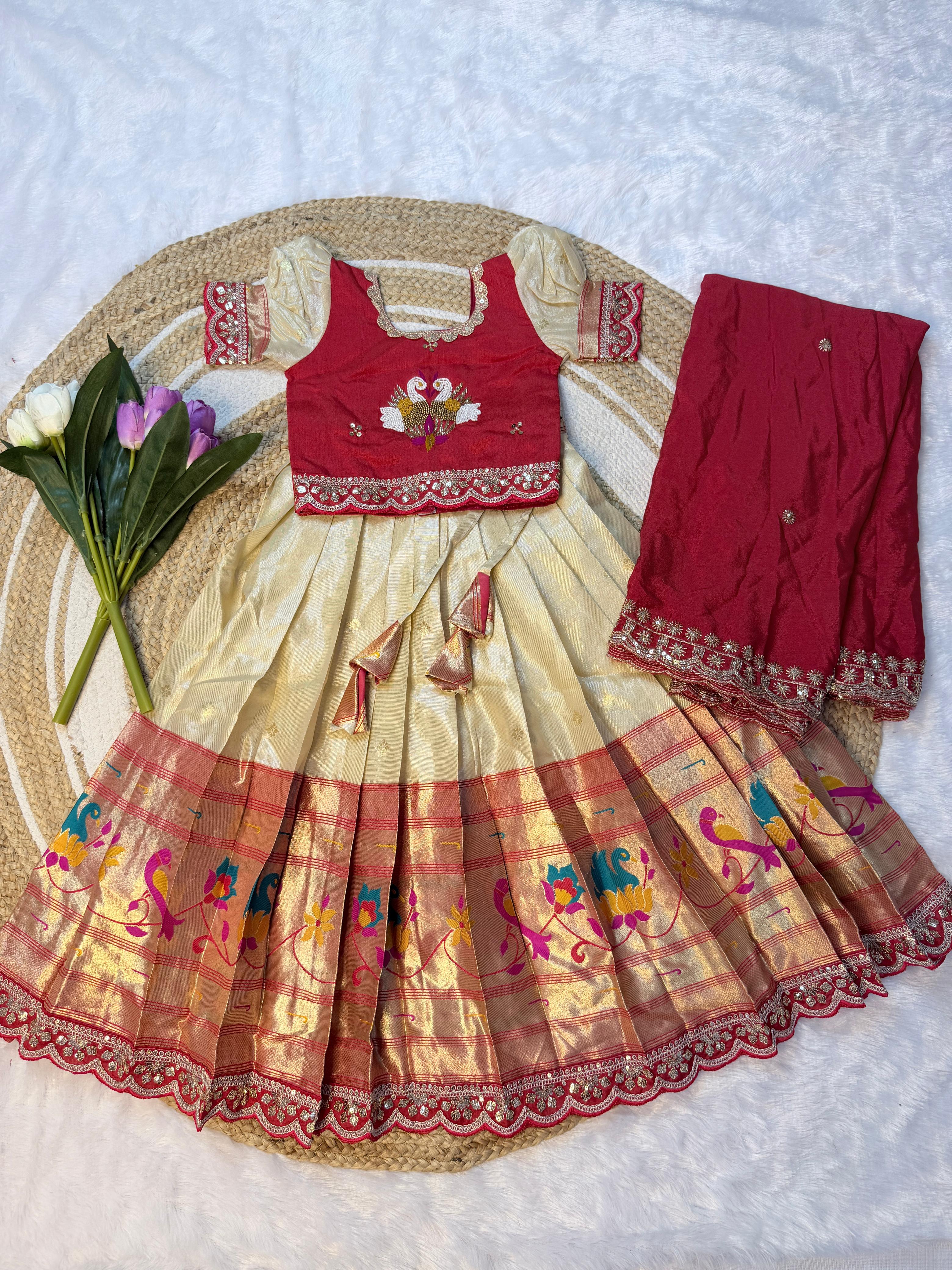 Cute Buttabomma : Kids Lehenga 💕