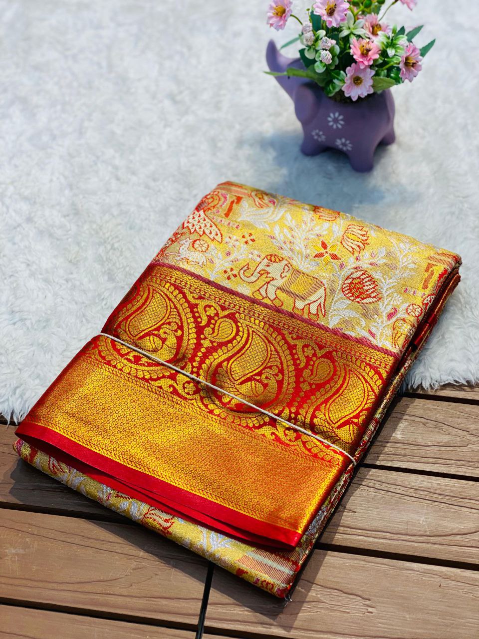 Semi Kanchi silk sarees