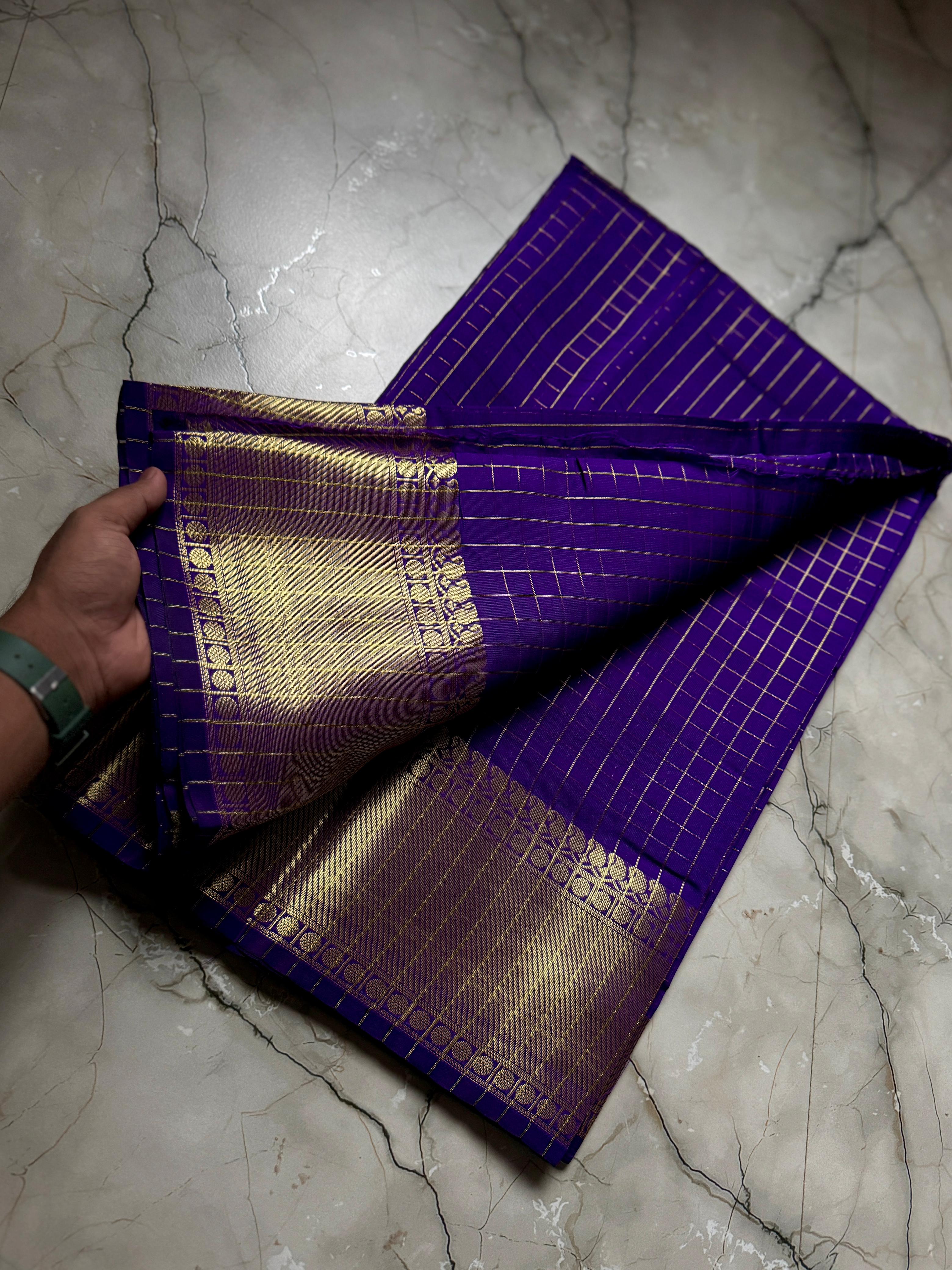Celebrity Banarasi Semi silk saree