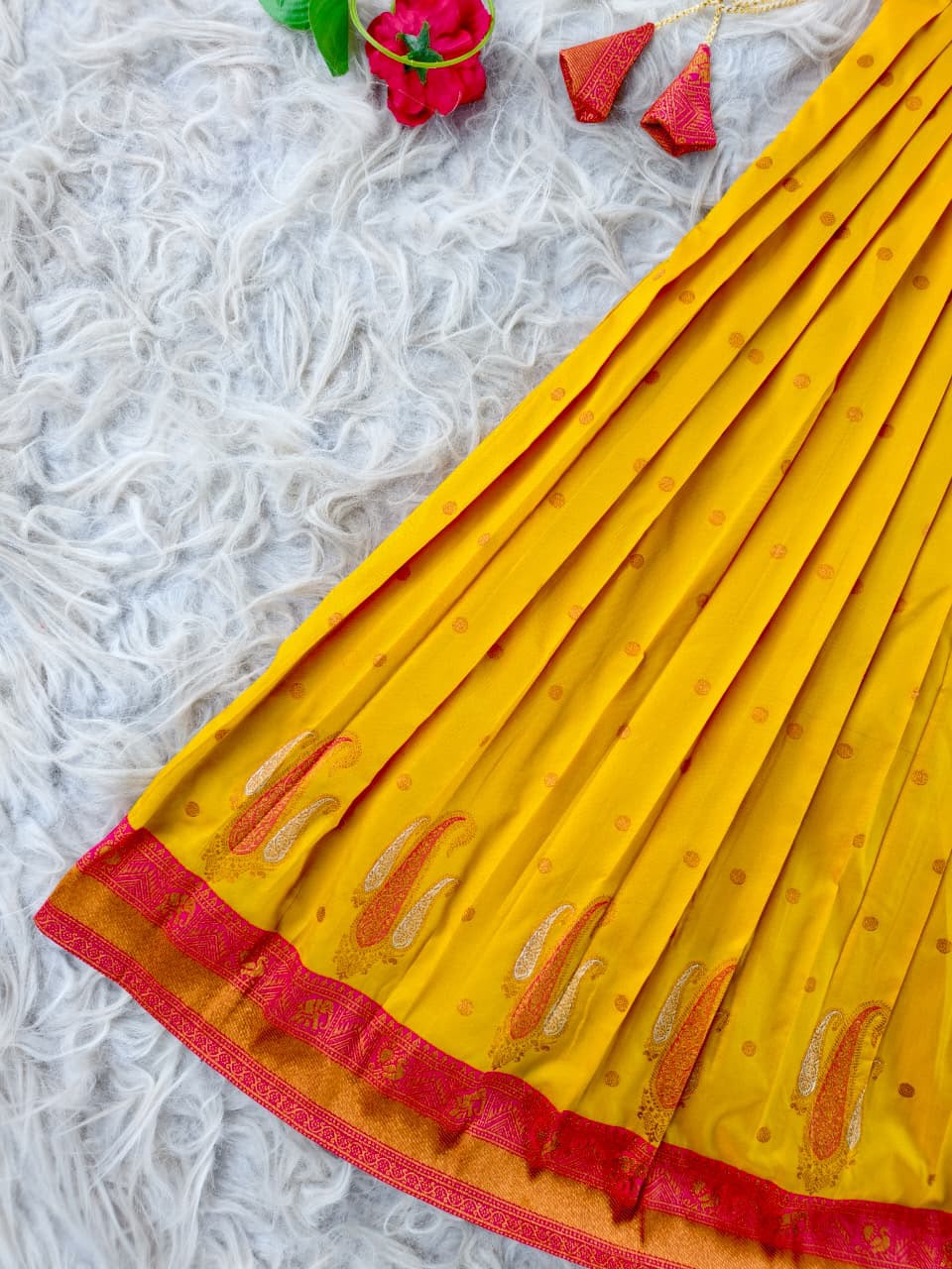 Tulasi : Kids Semi Pattu Lehenga 💕