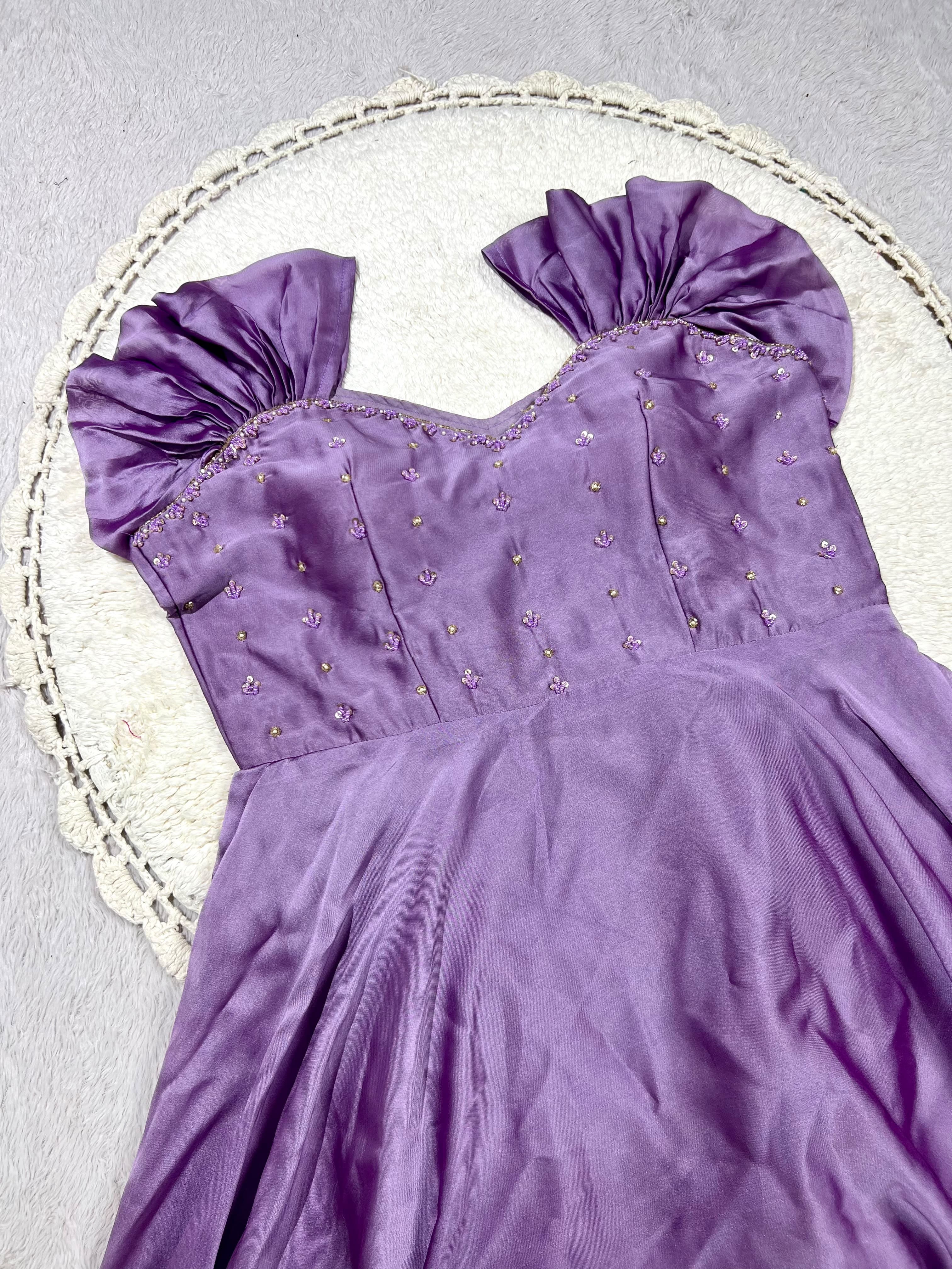 Lianna : Designer Rangoli frocks