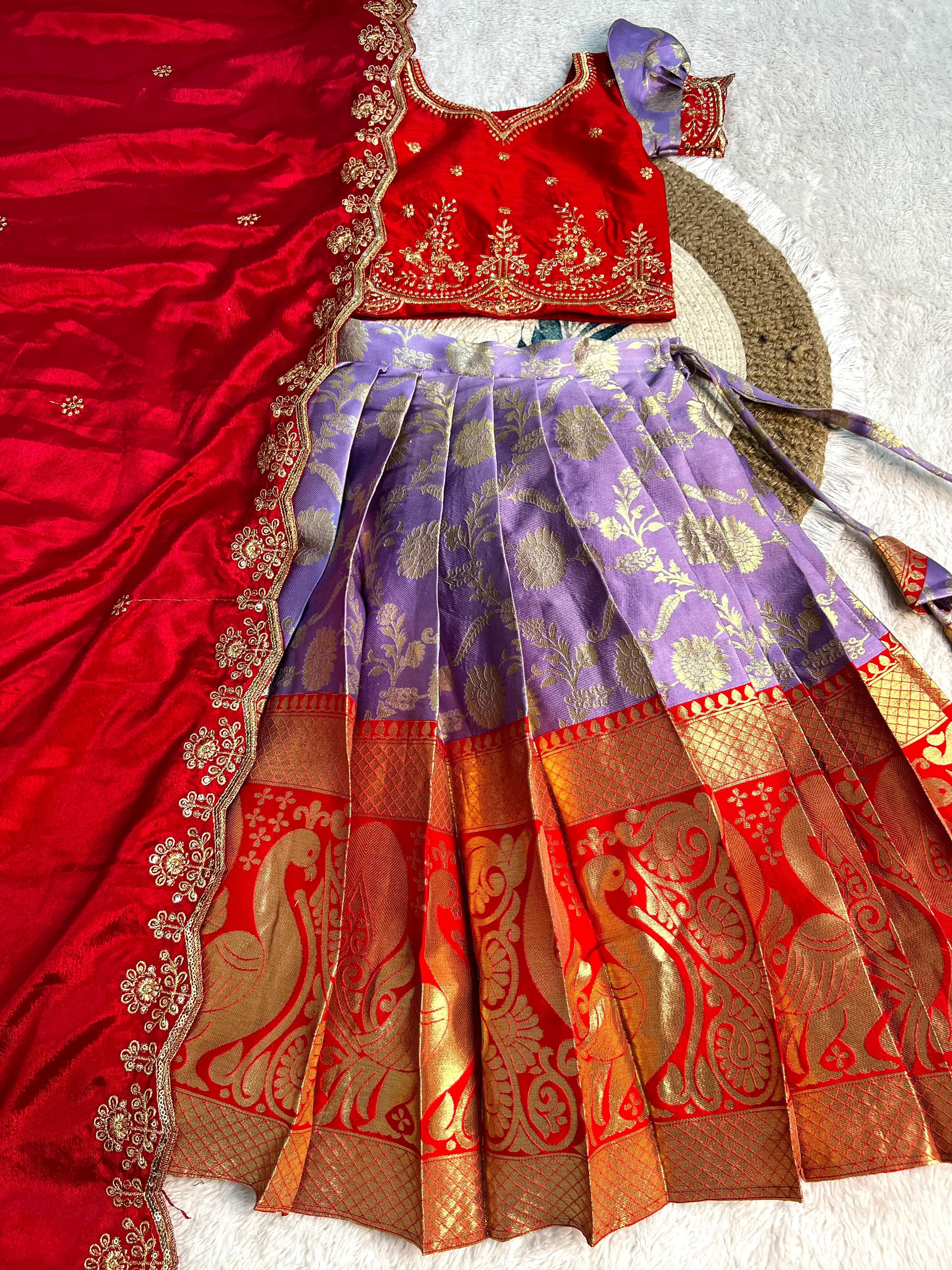 Trending Kids Half Saree