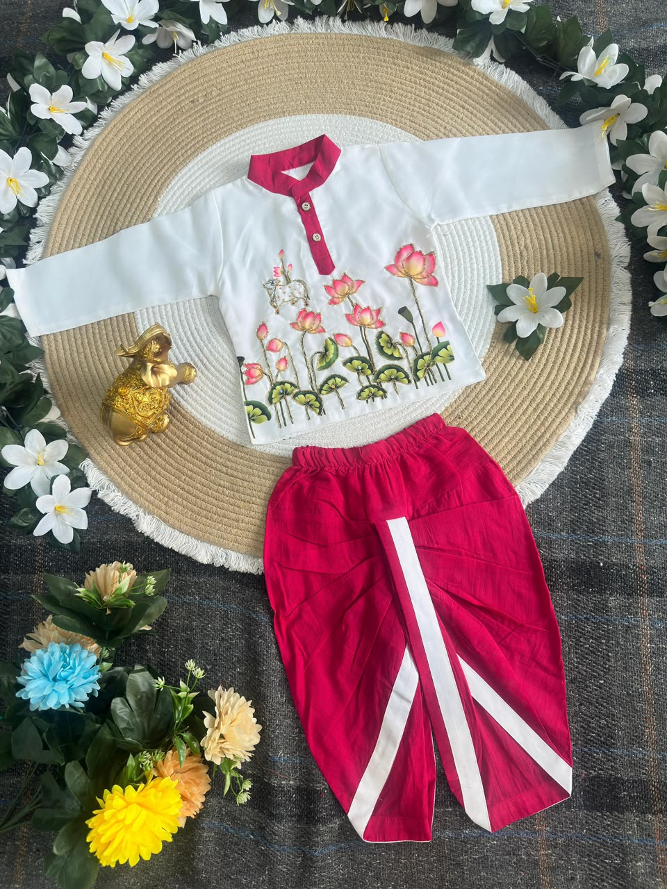 Kushal - Boy Kids Dhoti and kurta