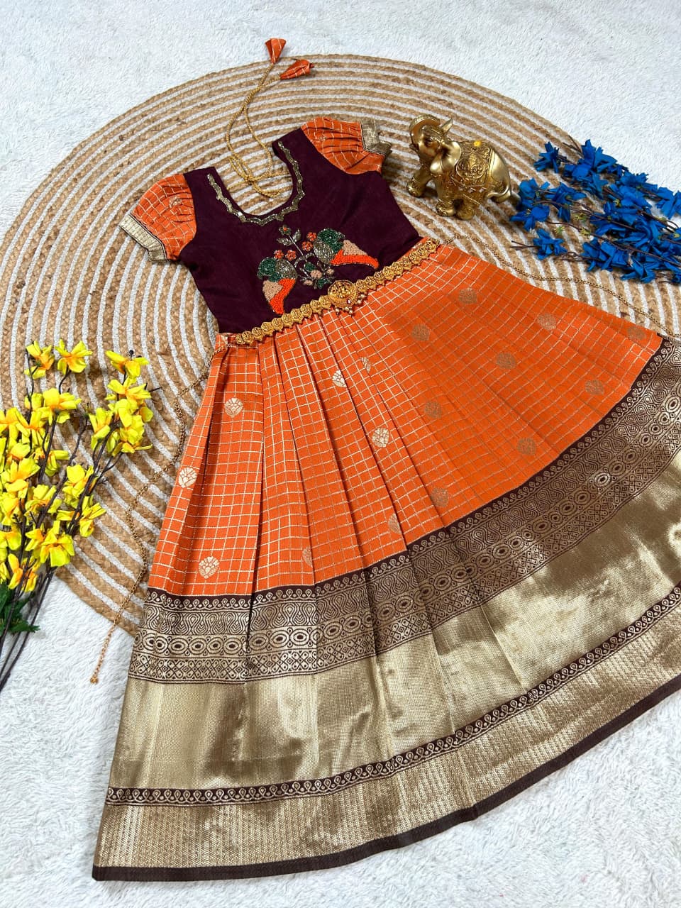 Nidhi : Traditional frocks