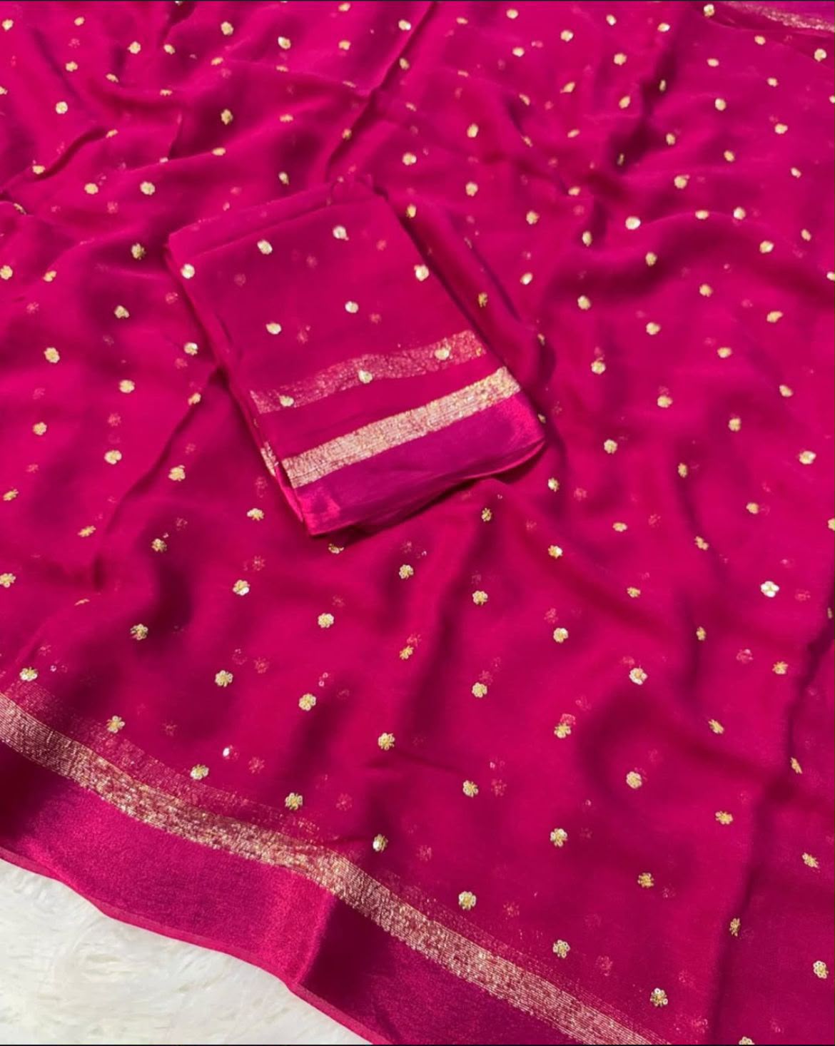 Brown : Pure Viscose Georgettes 💕