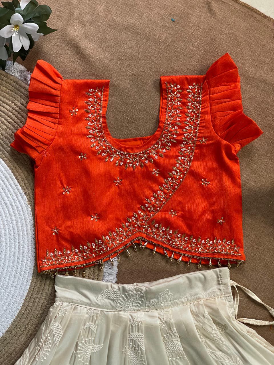 Kundanapu Bomma Kids Lehengas