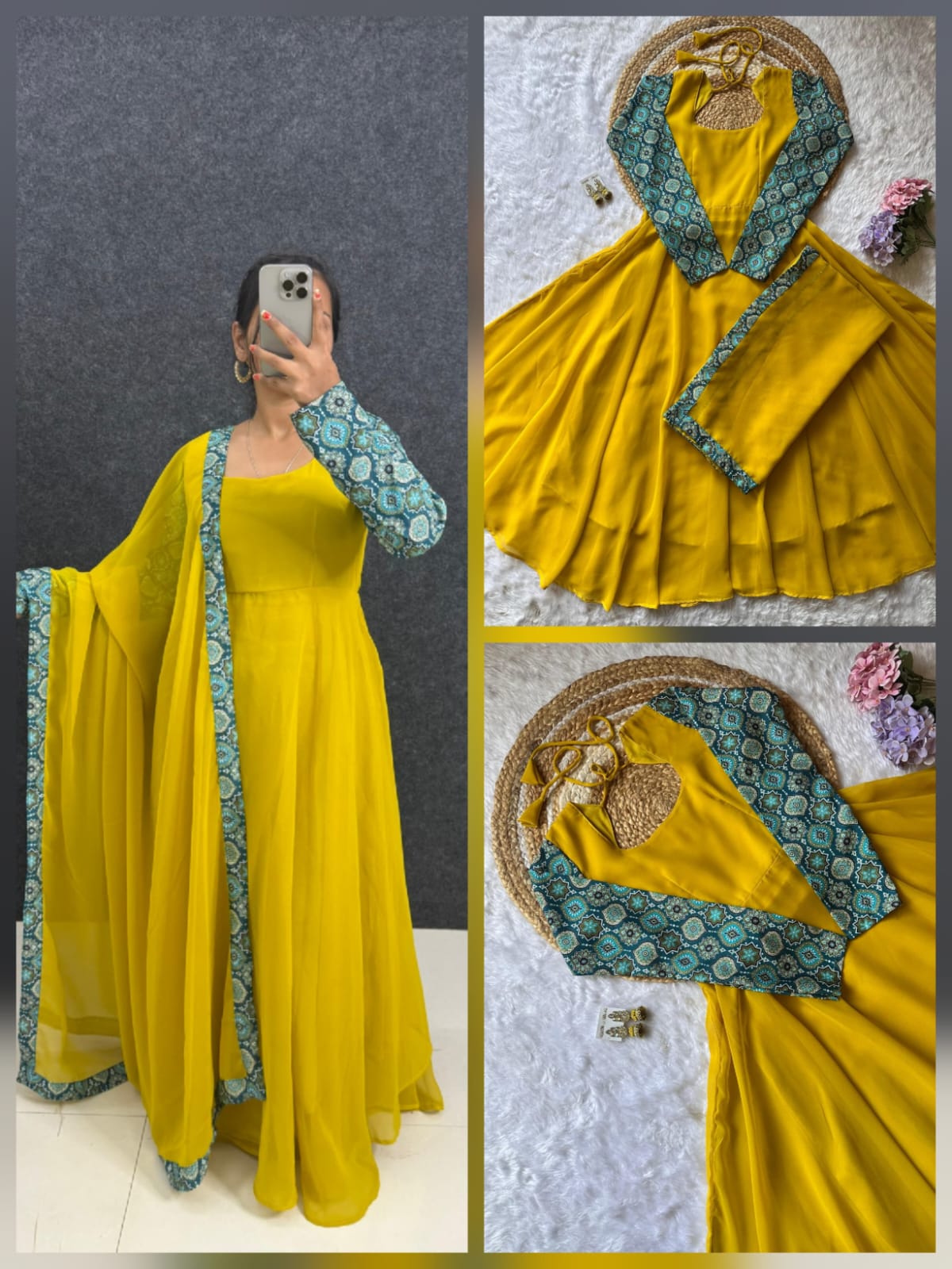 Soha : Anarkali 2 Piece set
