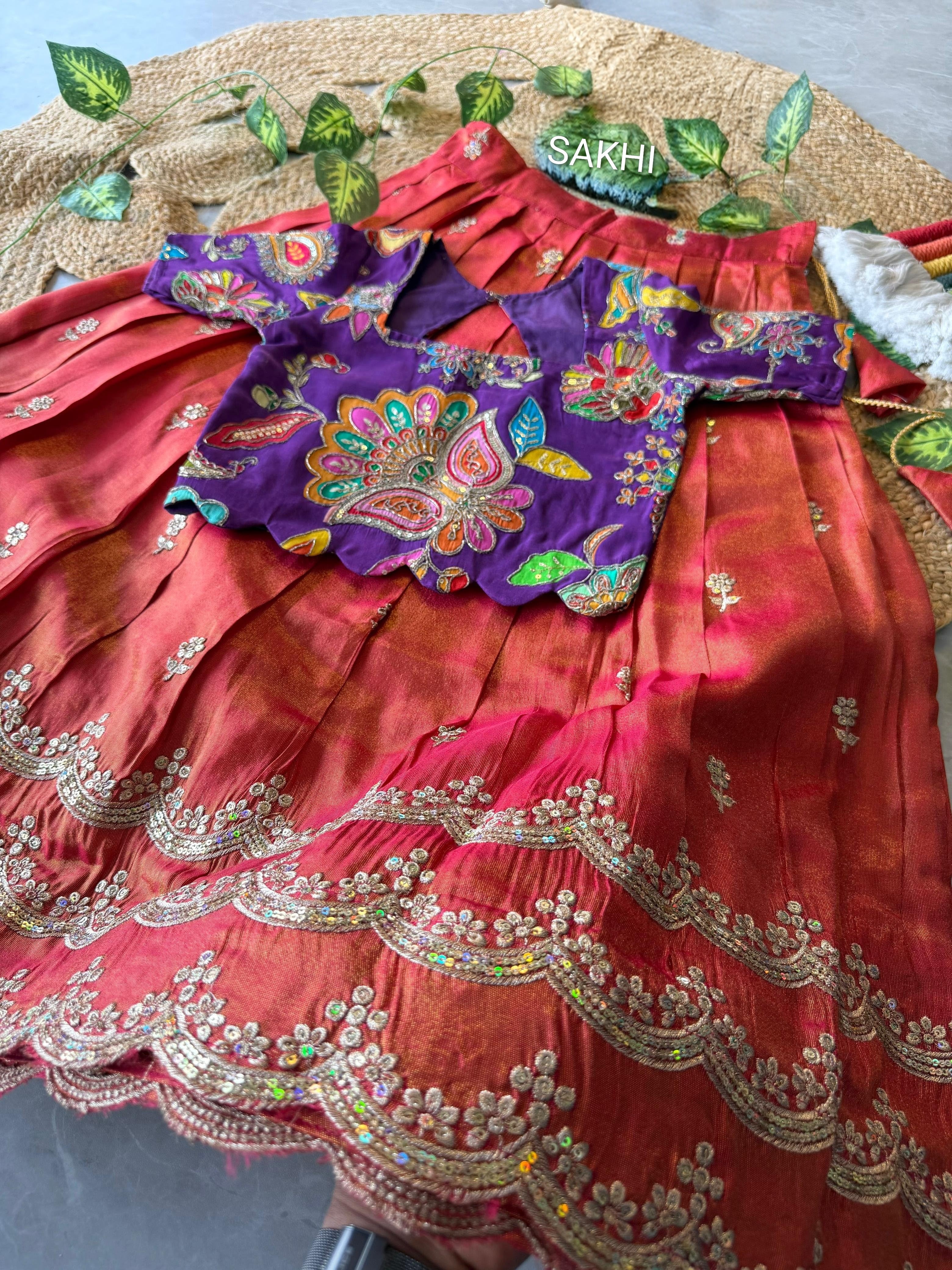Vayyari Bhama : Kids Lehenga 💕