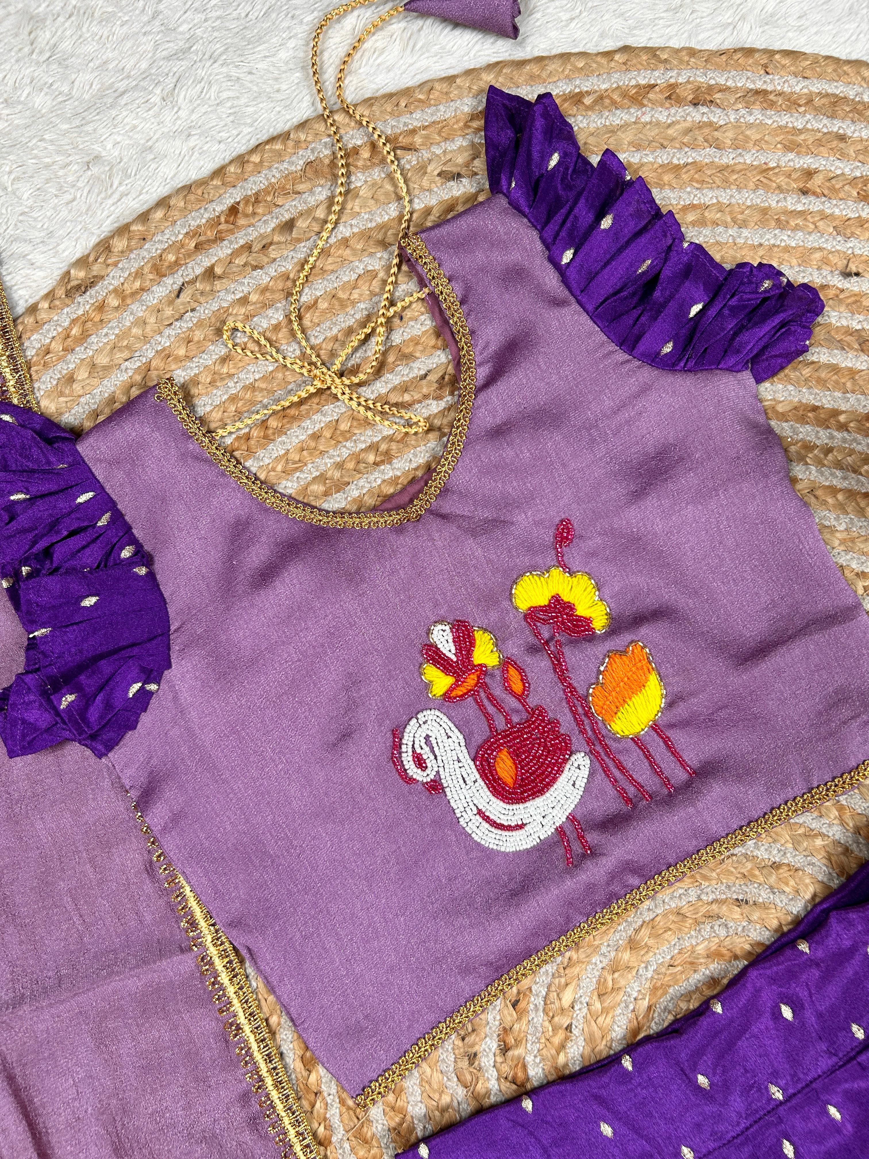 Kid half sarees