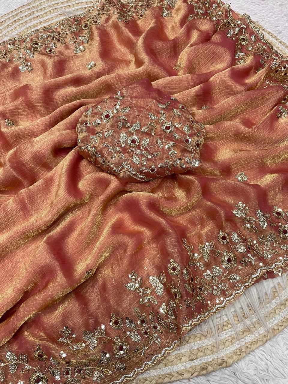 Choclate Beauty sarees