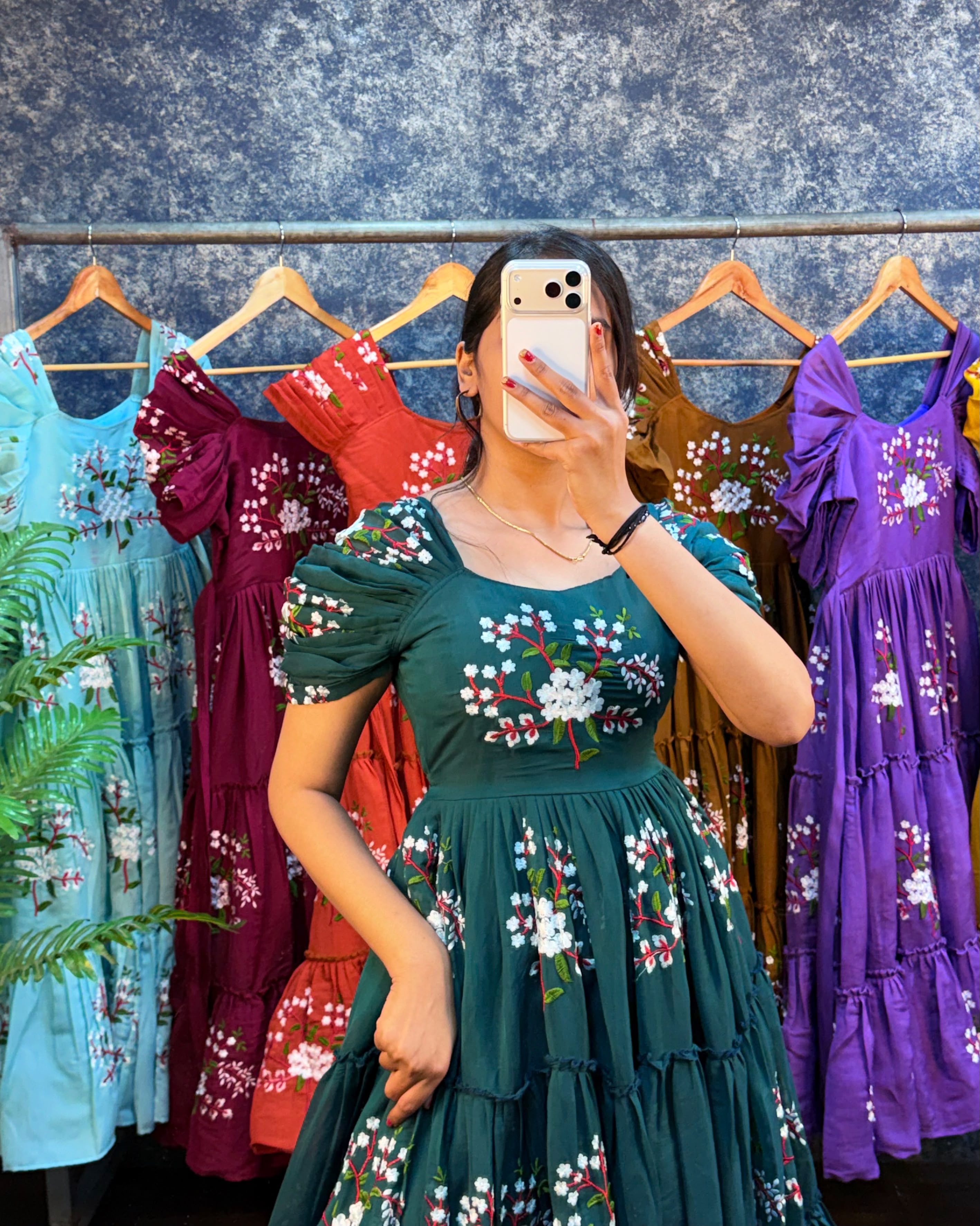 Liya : Pure mul cotton frocks