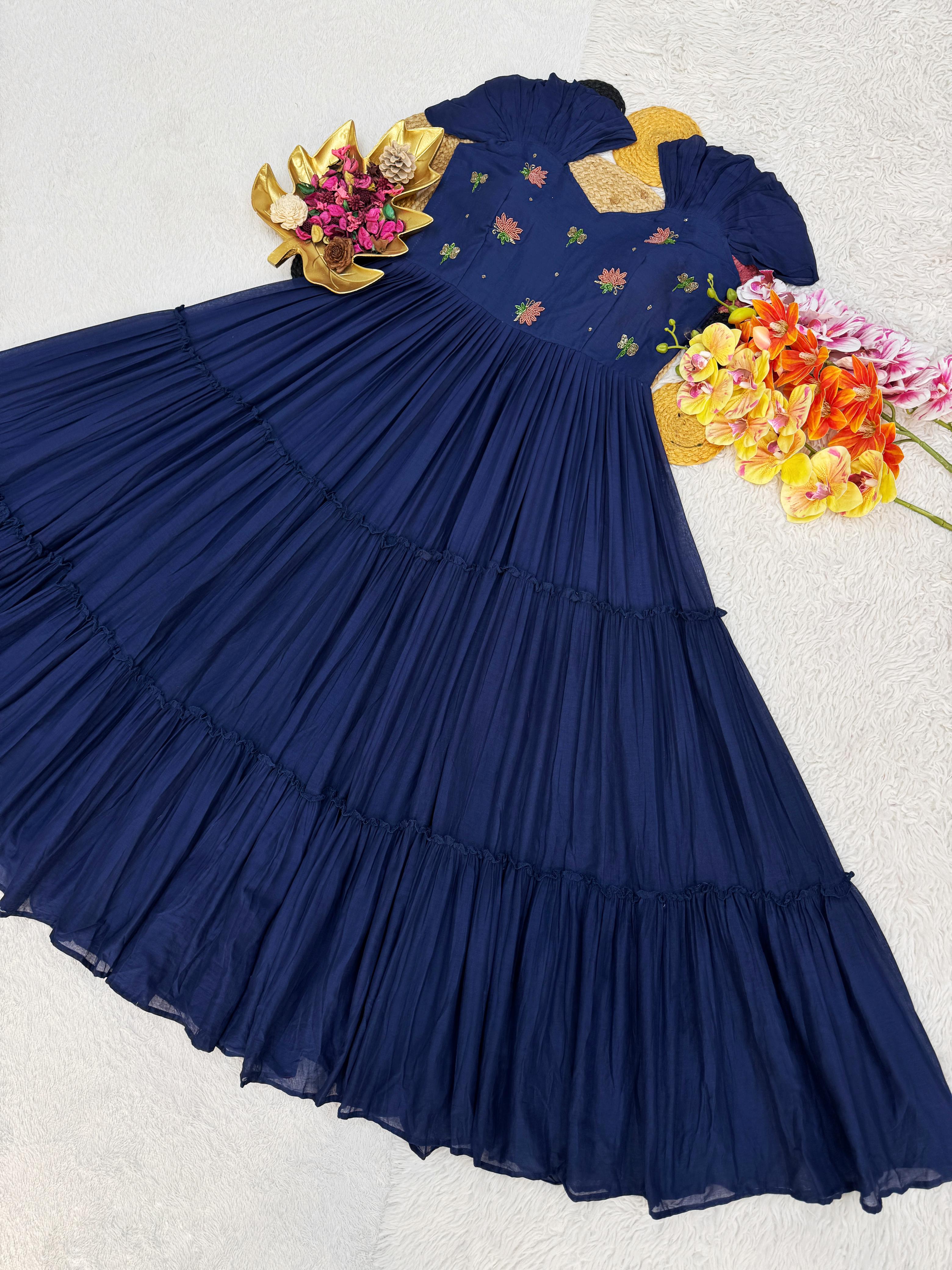 Navy : Mulcotton Frocks 💕